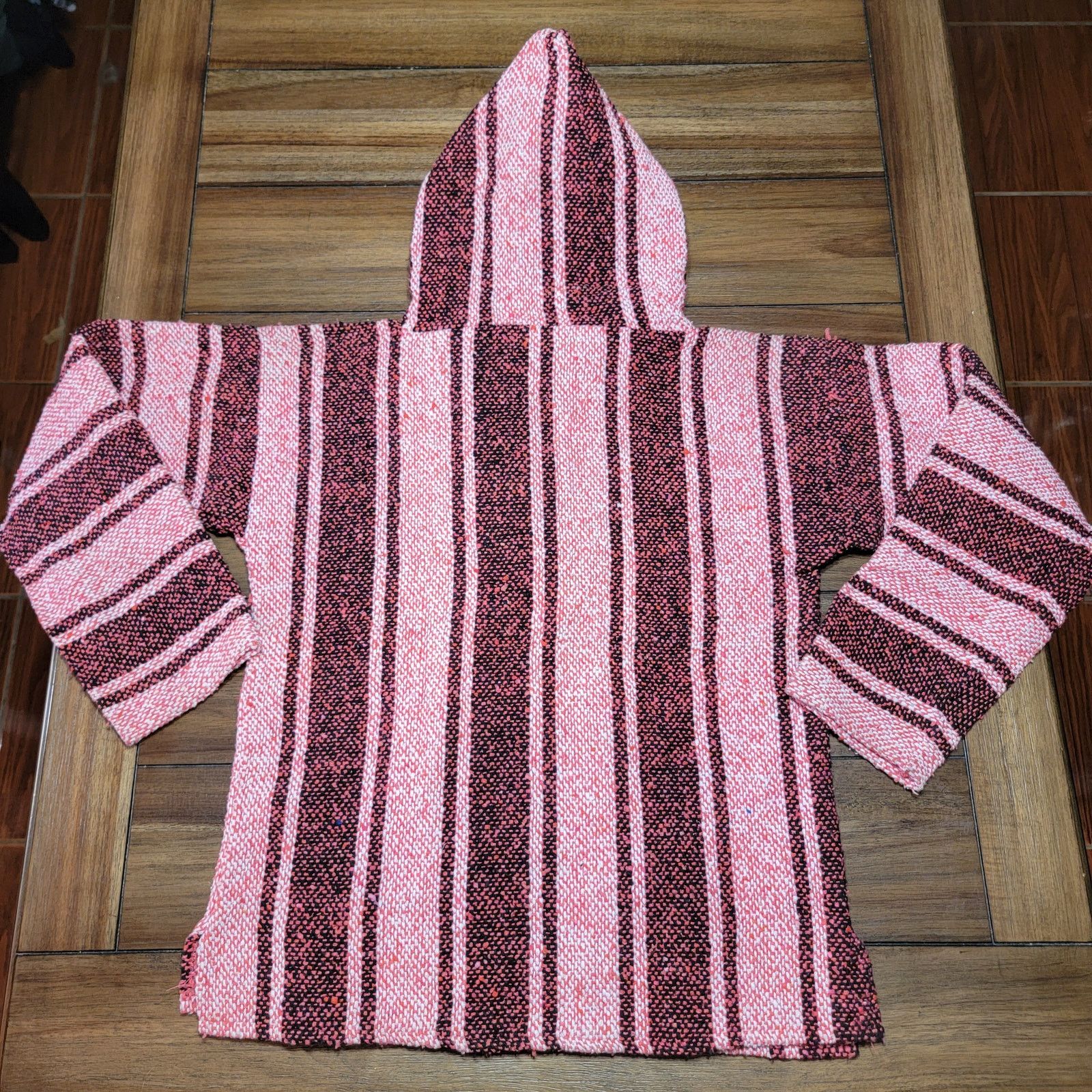 Other Mexican Baja Pullover "Drug Rug" Hoodie - Size Medium Size M / US 6-8 / IT 42-44 - 3 Thumbnail