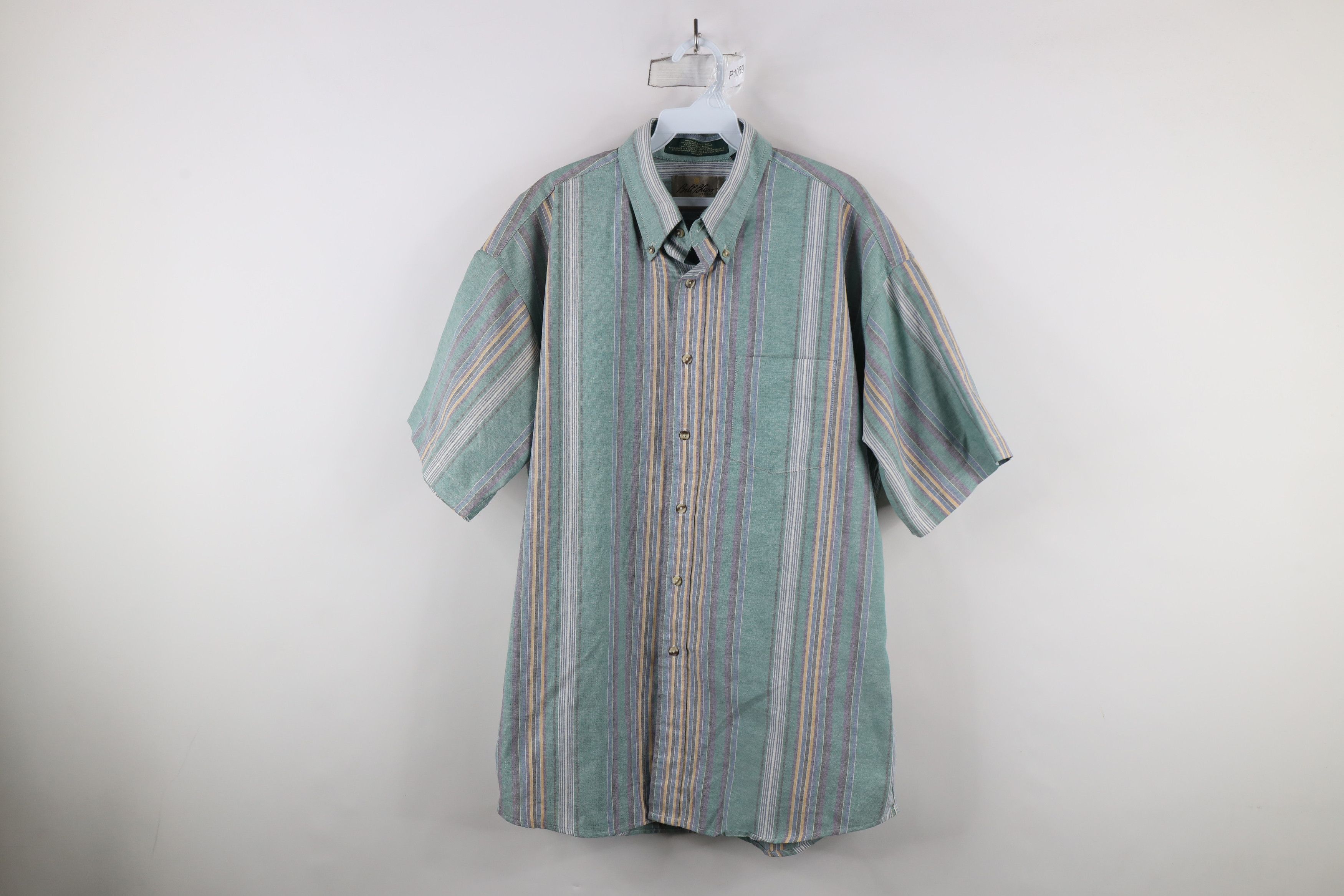 Vintage Vintage 90s Streetwear Short Sleeve Button Down Shirt Size US L / EU 52-54 / 3 - 1 Thumbnail