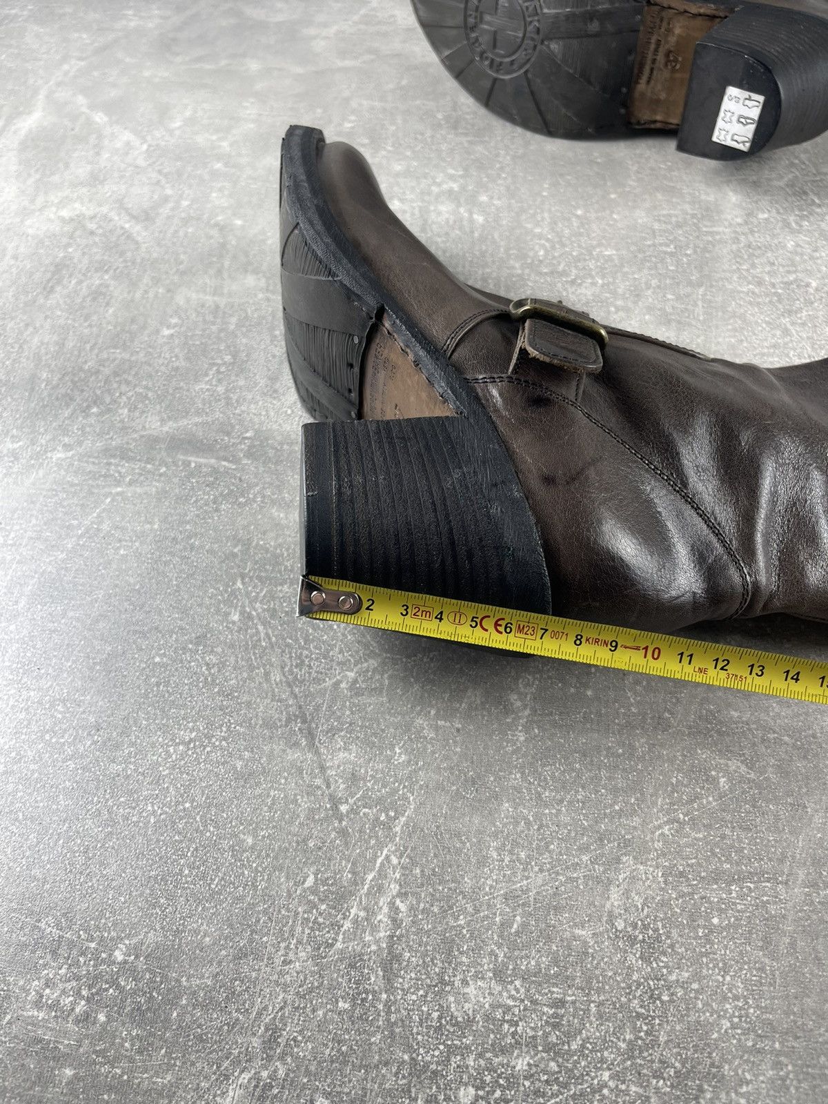 Fiorentini + Baker Fiorentini + Baker Avant Garde Leather Buckle Ankle Boots Size US 7 / IT 37 - 8 Thumbnail
