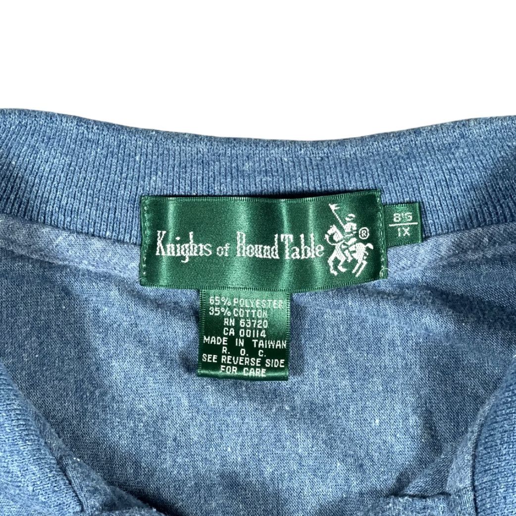 Vintage VINTAGE Knights Of Round Table Polo Shirt Adult M Blue Striped Shirt Mens Polo Shirt Size US M / EU 48-50 / 2 - 5 Thumbnail