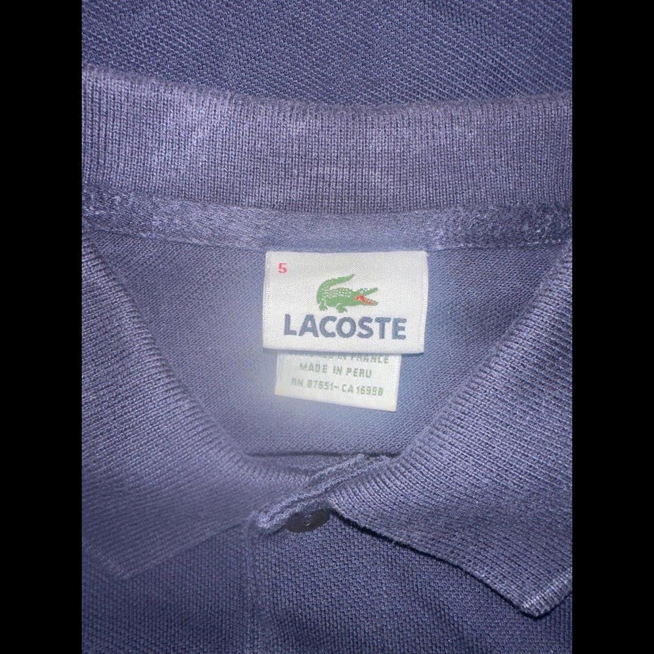 Lacoste Mens Use Size 5 Large Size US L / EU 52-54 / 3 - 2 Thumbnail
