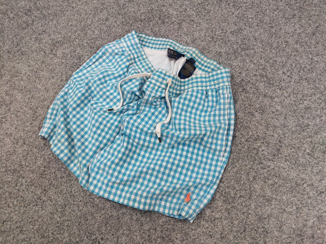 Polo Ralph Lauren Vintage Polo Ralph Lauren Blue checkered Cotton Blend Shorts Size US 32 / EU 48 - 3 Thumbnail