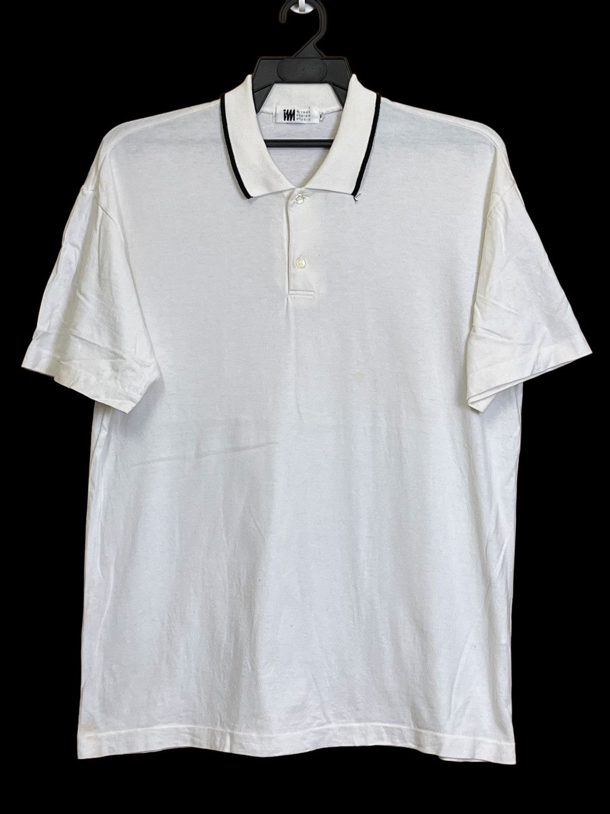 Issey Miyake ICONIC🔥VINTAGE ISSEY MIYAKE DESIGN STUDIO POLO SHIRT Size US L / EU 52-54 / 3 - 1 Thumbnail