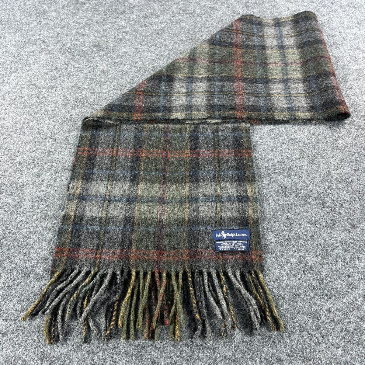 Polo Ralph Lauren × Vintage Polo Ralph Lauren Scarf / Muffler / Neckwear T1385 Size ONE SIZE - 3 Thumbnail