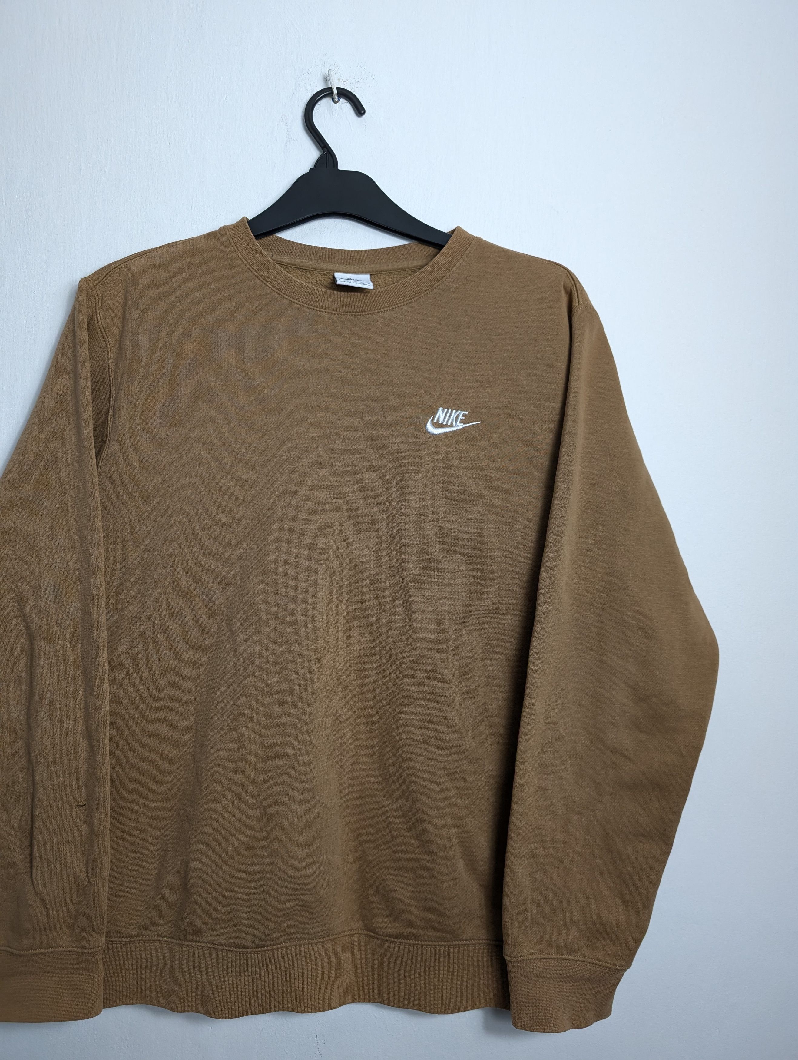 Nike Nike Sportswear Club Fleece Crewneck Sweatshirt Brown Size US S / EU 44-46 / 1 - 2 Thumbnail