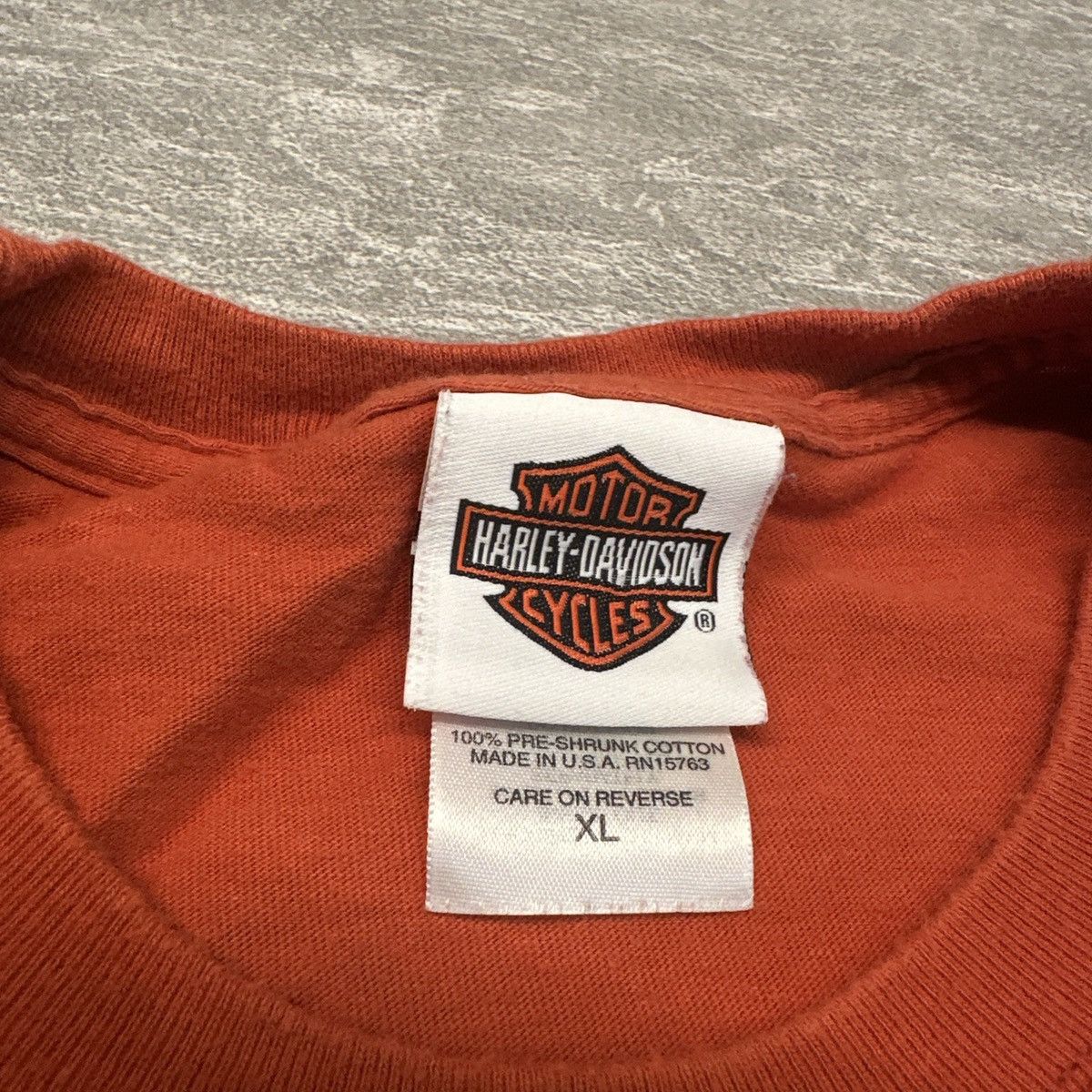 Harley Davidson × Vintage Vintage Y2K Harley Davidson Alabama Biker Shirt XL Eagle Size US XL / EU 56 / 4 - 3 Thumbnail