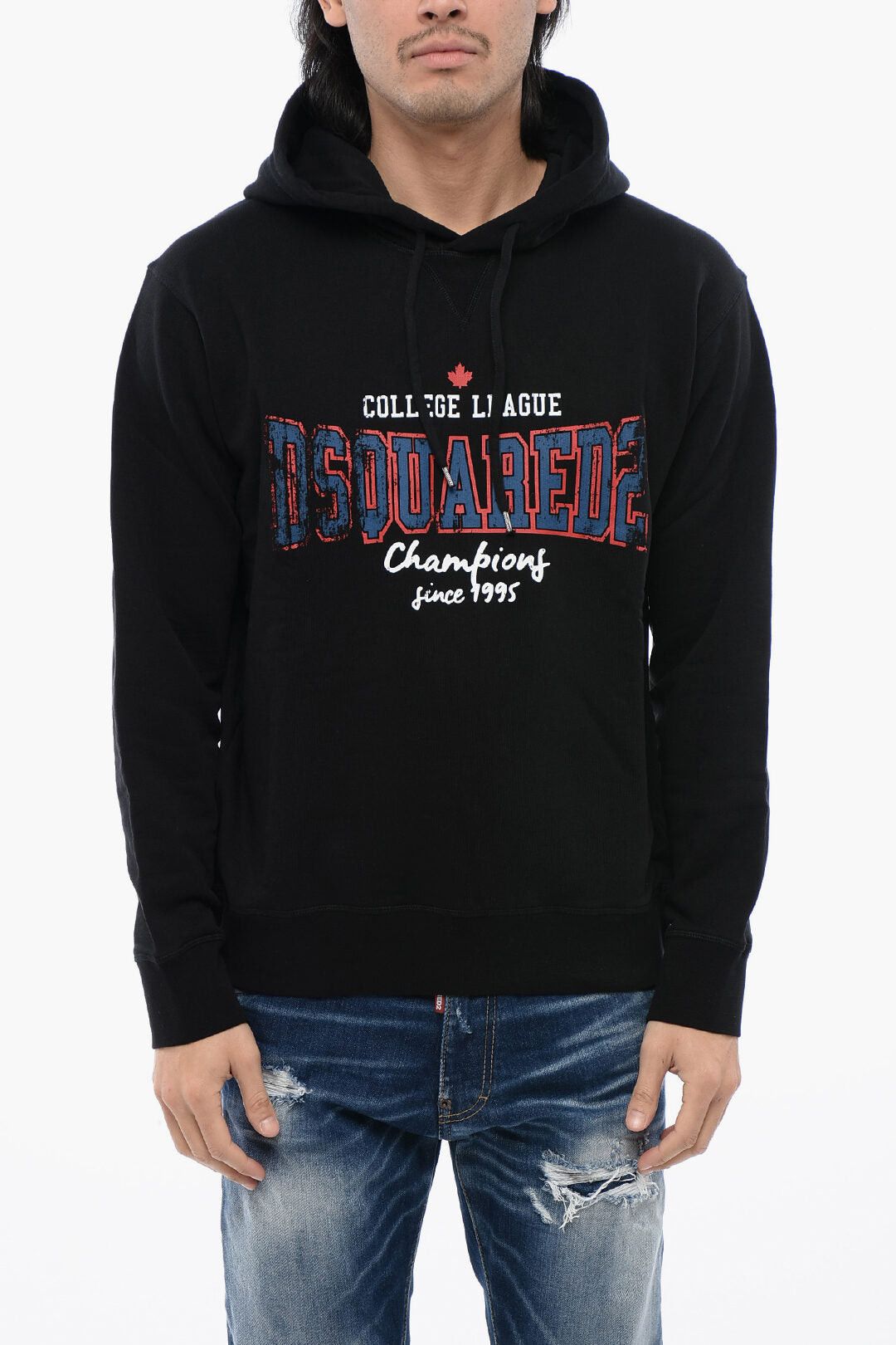 Dsquared2 Cool Fit Hoodie with Logo Print Size US XL / EU 56 / 4 - 1 Thumbnail