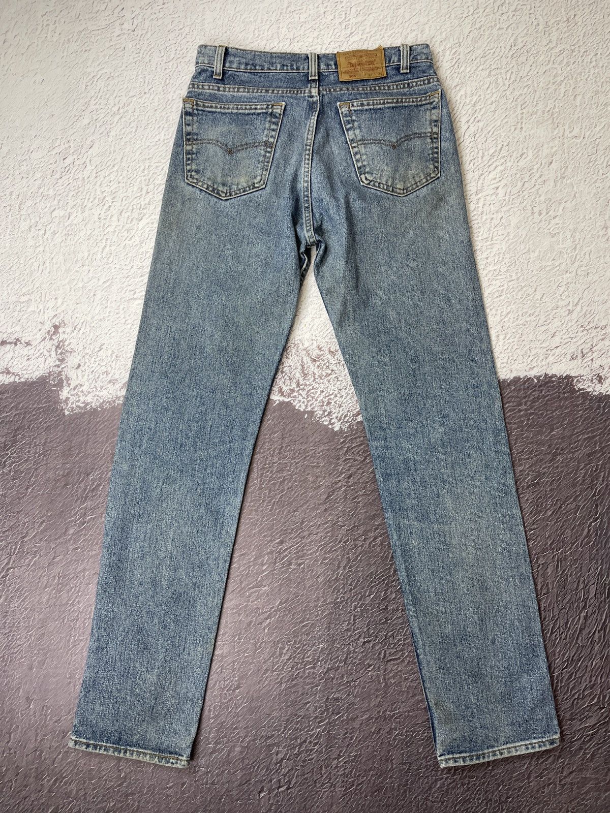 Levi's Levi’s 505 vintage 90s made in USA blue faded denim jeans Size US 34 / EU 50 - 2 Thumbnail
