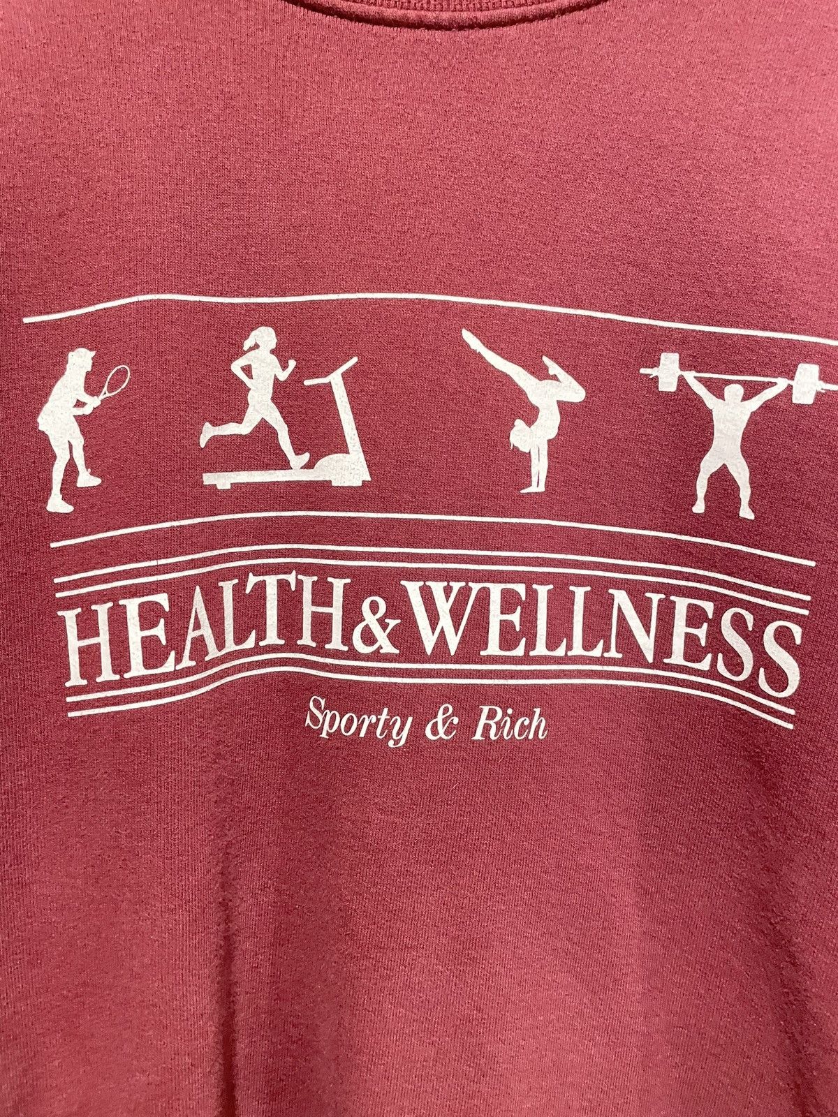 Sporty & Rich Sporty & Rich health&wellness crewneck Size US M / EU 48-50 / 2 - 2 Thumbnail