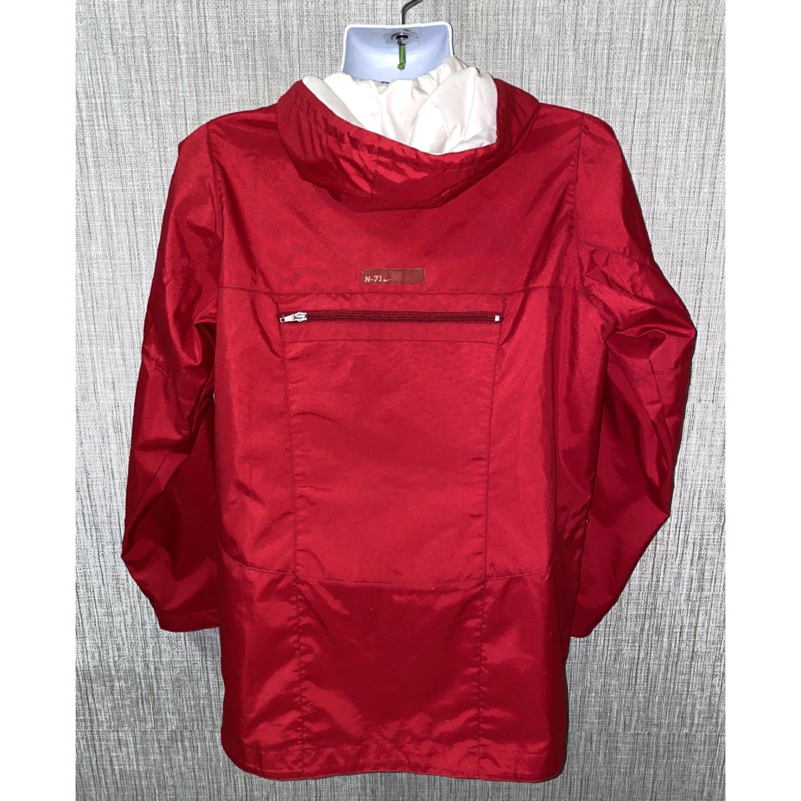 Nike Nike Jacket Full Zip Mens M Red Polyester Regular Size Nike Mens Red Polyester Full Zip Jacket Size M Size US M / EU 48-50 / 2 - 5 Thumbnail