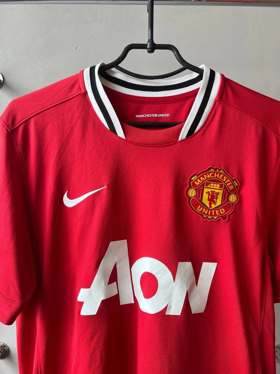 Nike 2010/11 MANCHESTER UNITED #10 ROONEY NIKE HOME SOCCER JERSEY Size US M / EU 48-50 / 2 - 5 Thumbnail