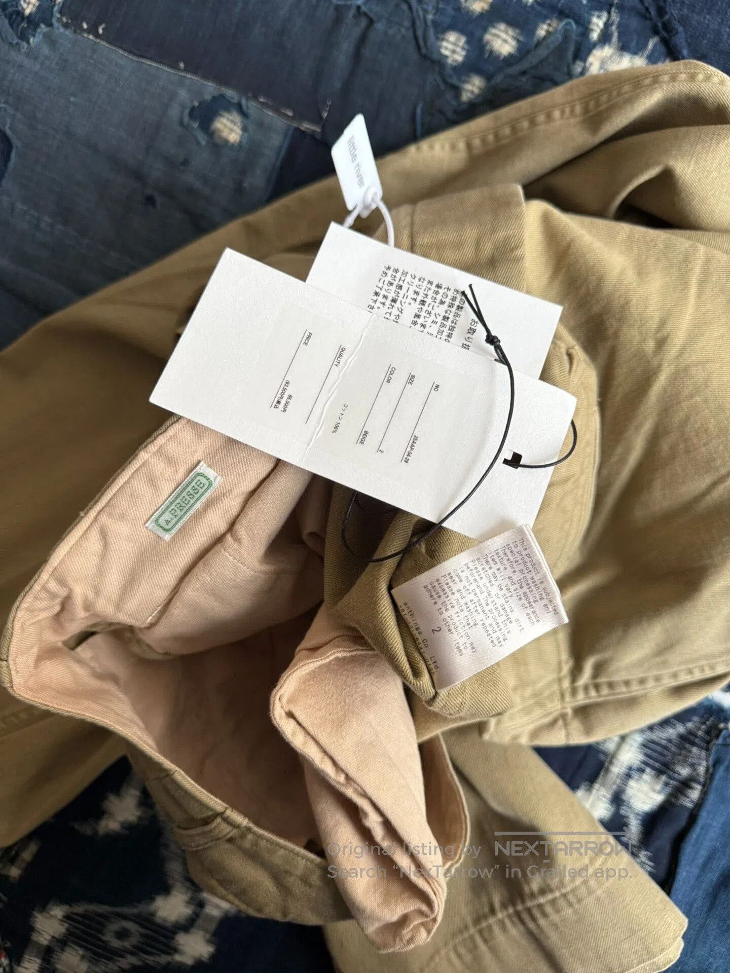 A.PRESSE vintage chino pants by a.presse. Size US 42 / EU 58 - 9 Thumbnail