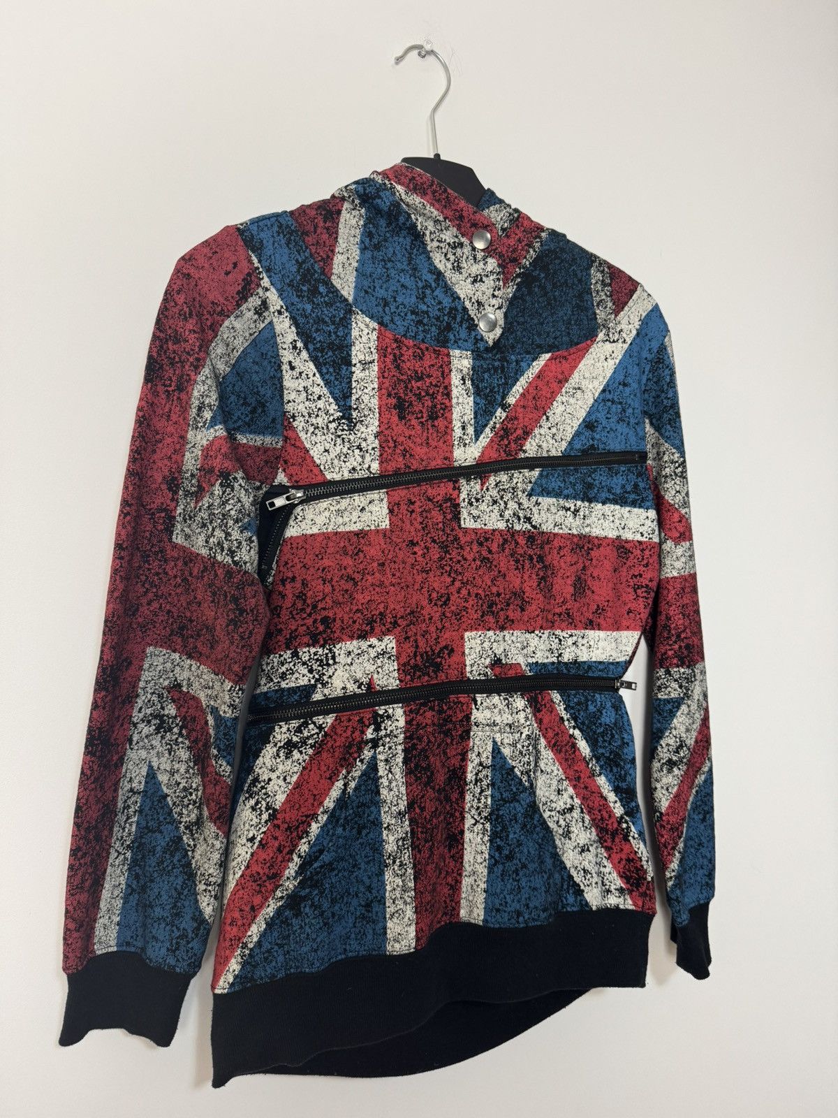 Japanese Brand Avant garde United Kingdom flag zipper hoodie Japanese style Size US S / EU 44-46 / 1 - 2 Thumbnail
