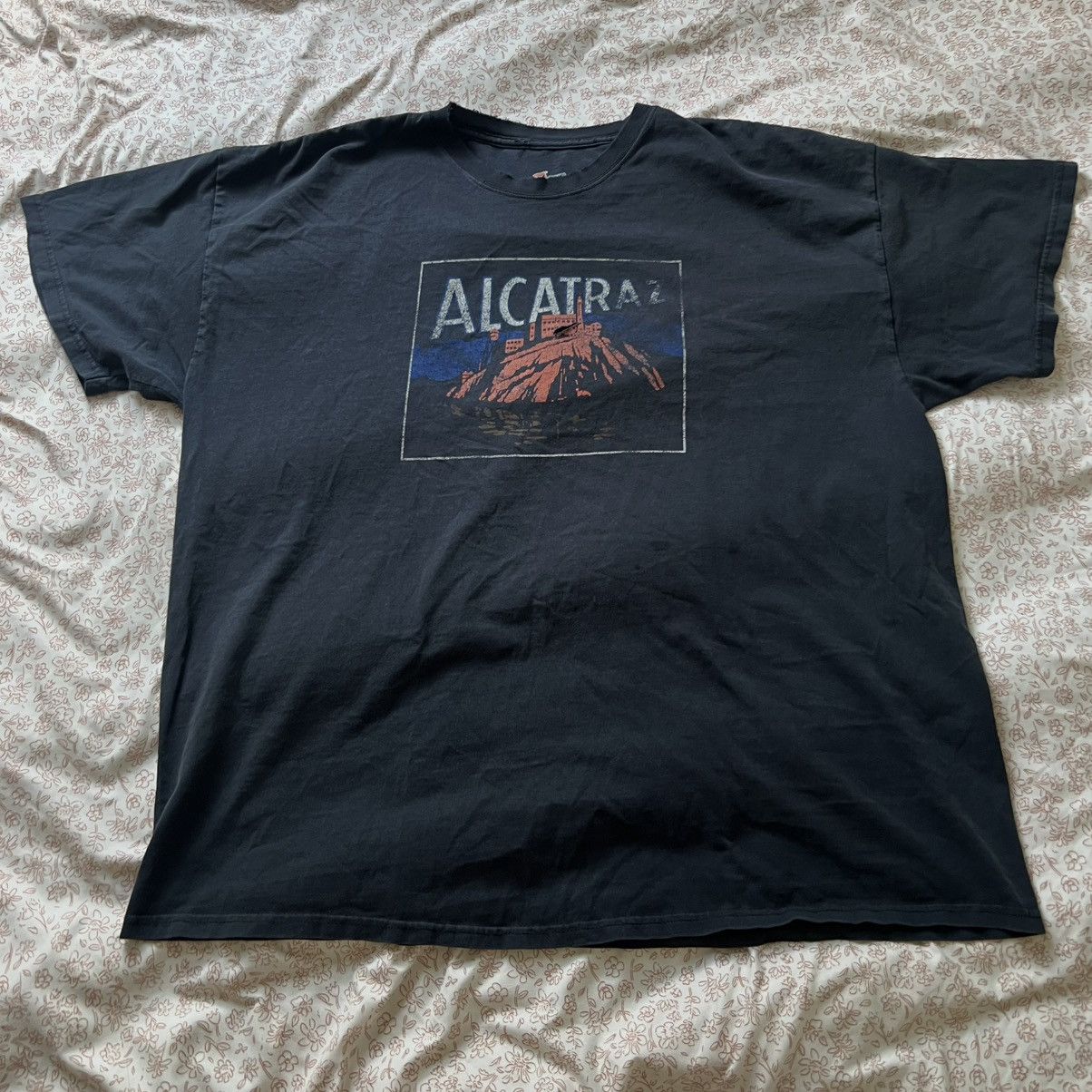 Vintage Vintage Alcatraz At Night | Golden Gate National Parks Tee Size US XXL / EU 58 / 5 - 4 Thumbnail