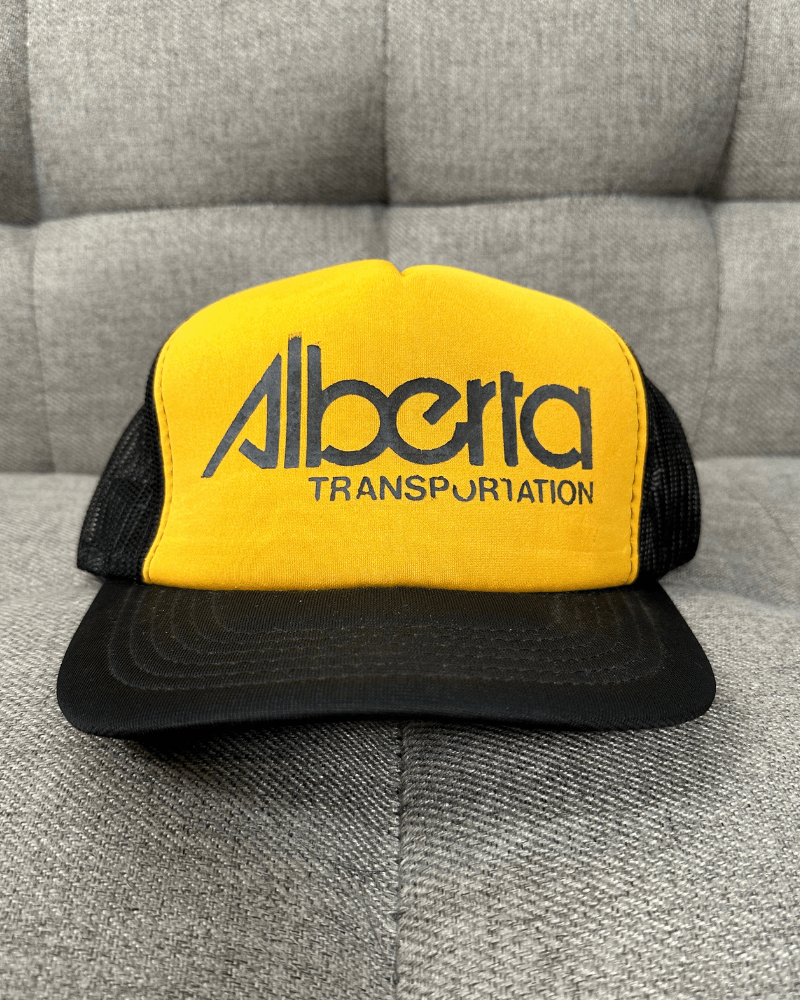 Vintage Vintage Alberta Transportation Snapback Trucker Hat Size ONE SIZE - 1 Thumbnail