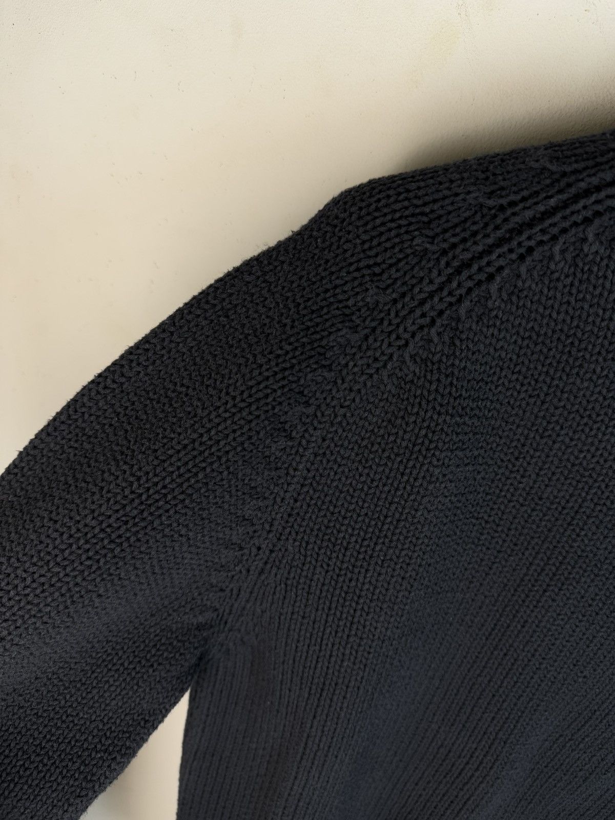 Yves Saint Laurent Heavy YSL Sweater Knit Thick Grey/black Paris Sweatshirt Size US S / EU 44-46 / 1 - 10 Thumbnail