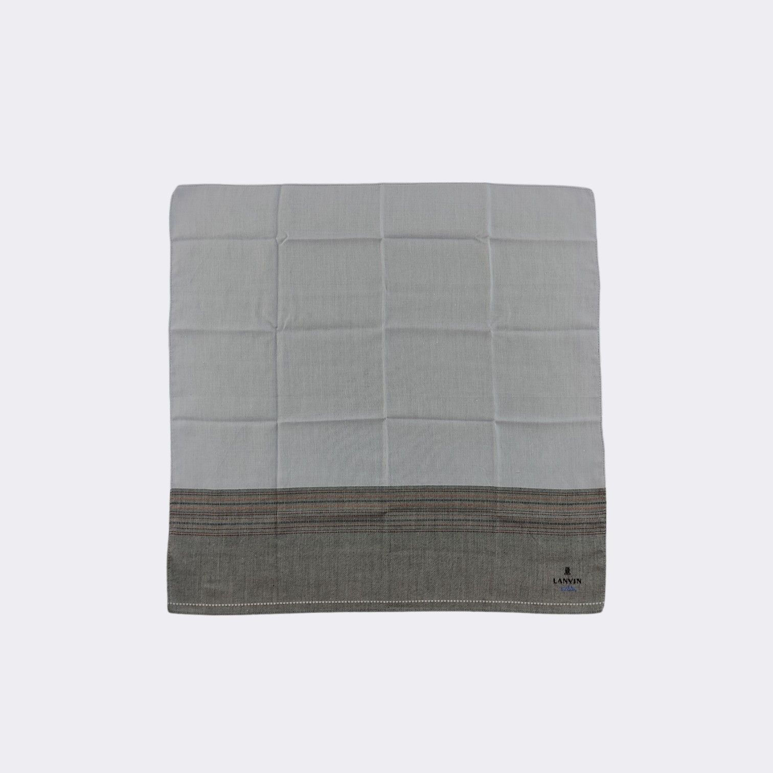 Lanvin × Vintage Vintage Lanvin Handkerchief Neckerchief Bandana H069B Size ONE SIZE - 2 Thumbnail