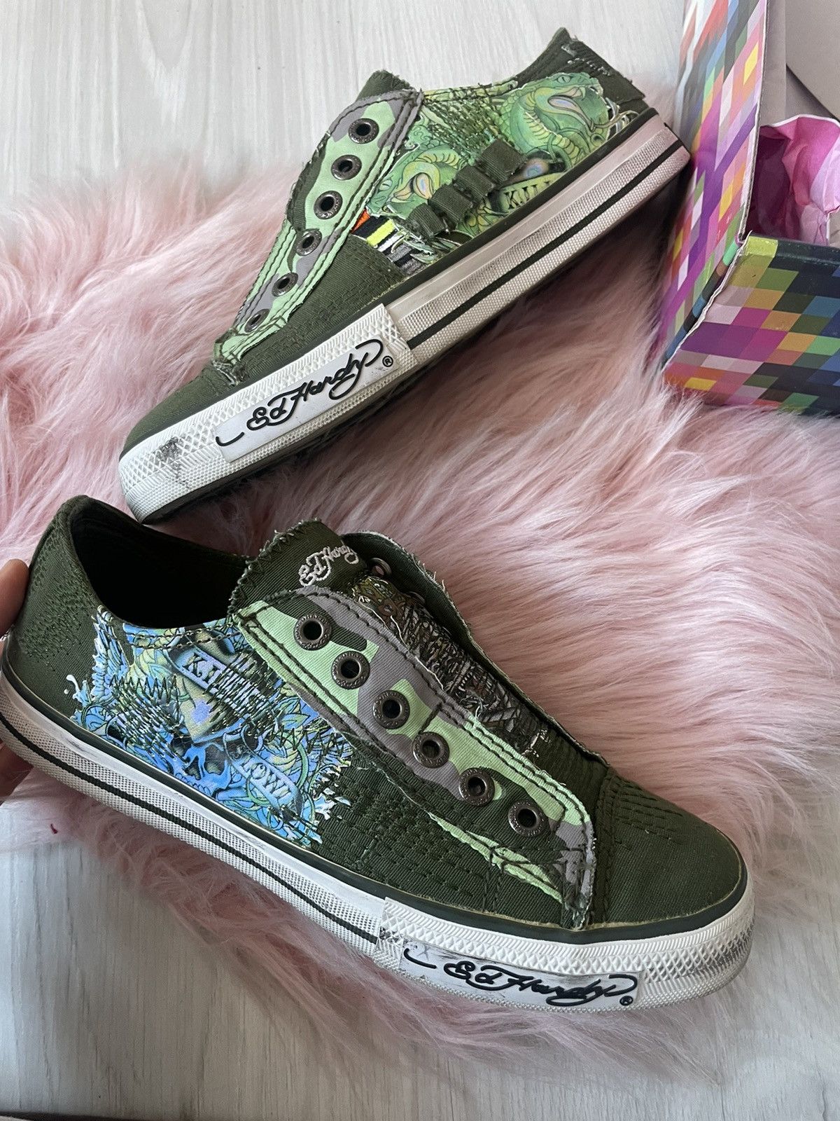 Ed Hardy Ed hardy shoes Size US 7.5 / IT 37.5 - 11 Thumbnail