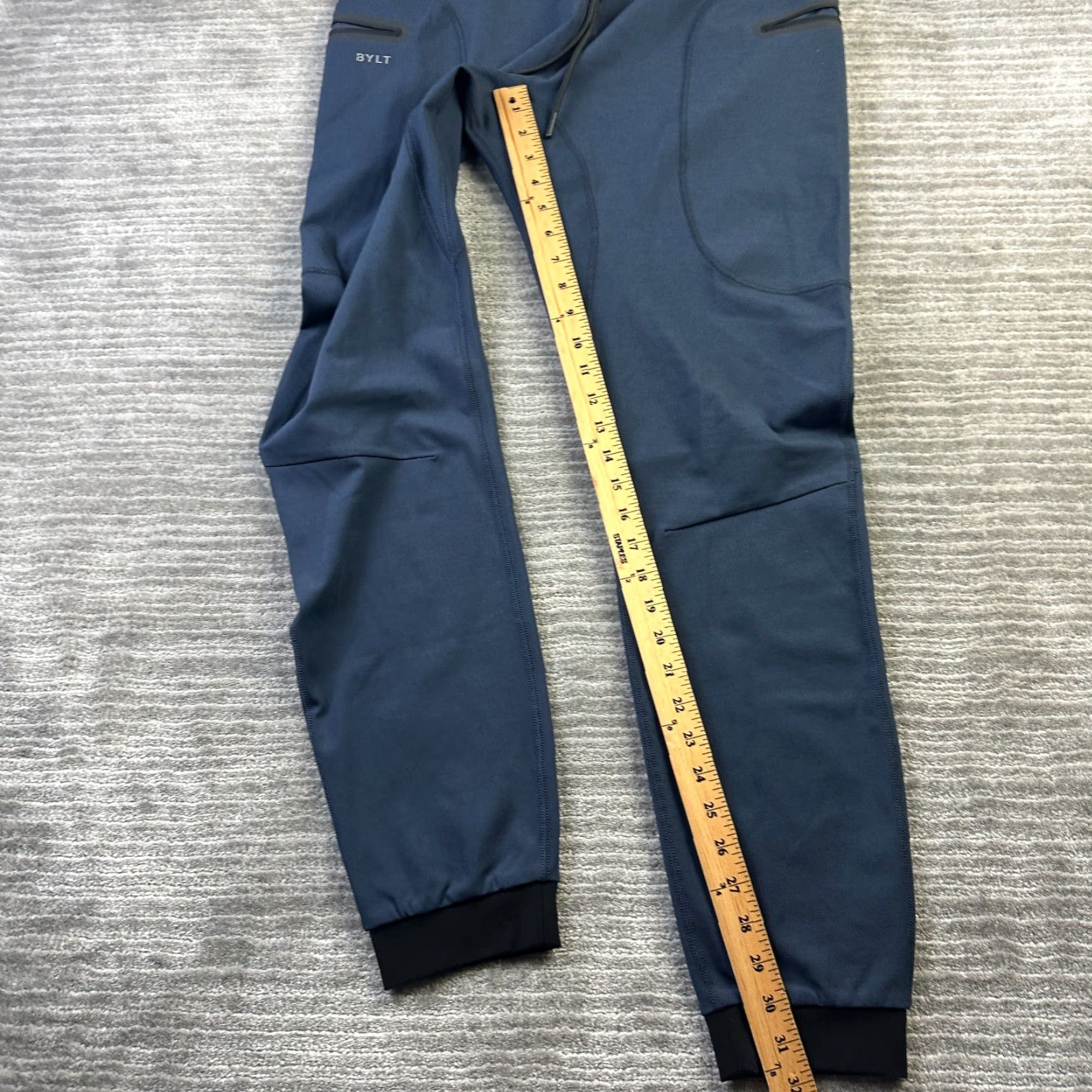 Vintage Bylt Pants Mens Large Blue Premium Jogger Running Performance Size US 33 - 7 Thumbnail
