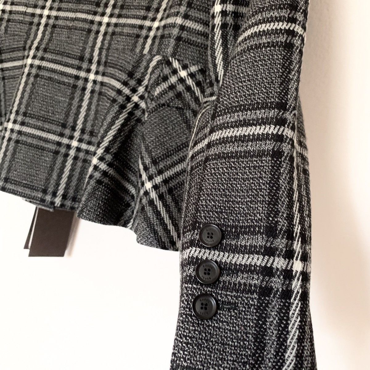 Gucci Gucci plaid wool blazer peplum Size S / US 4 / IT 40 - 11 Thumbnail