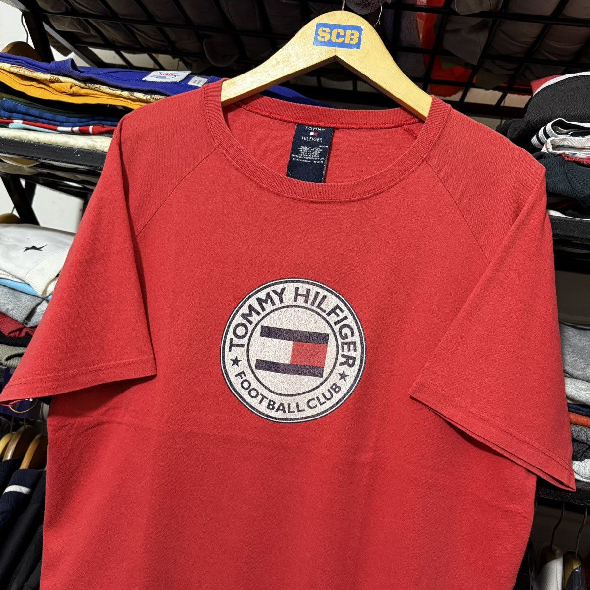 Tommy Hilfiger Vintage tommy hilfiger football club t shirt Size US M / EU 48-50 / 2 - 7 Thumbnail