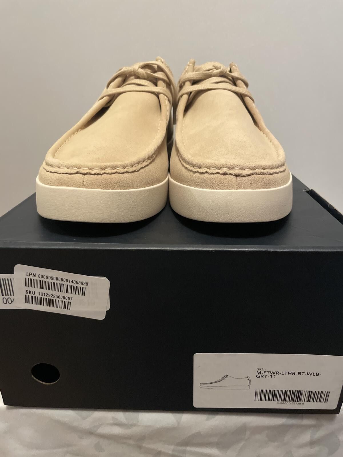 Everlane Everlane Men's Size 11 Suede Desert Shoe Beige / Tan Size US 11 / EU 44 - 6 Thumbnail