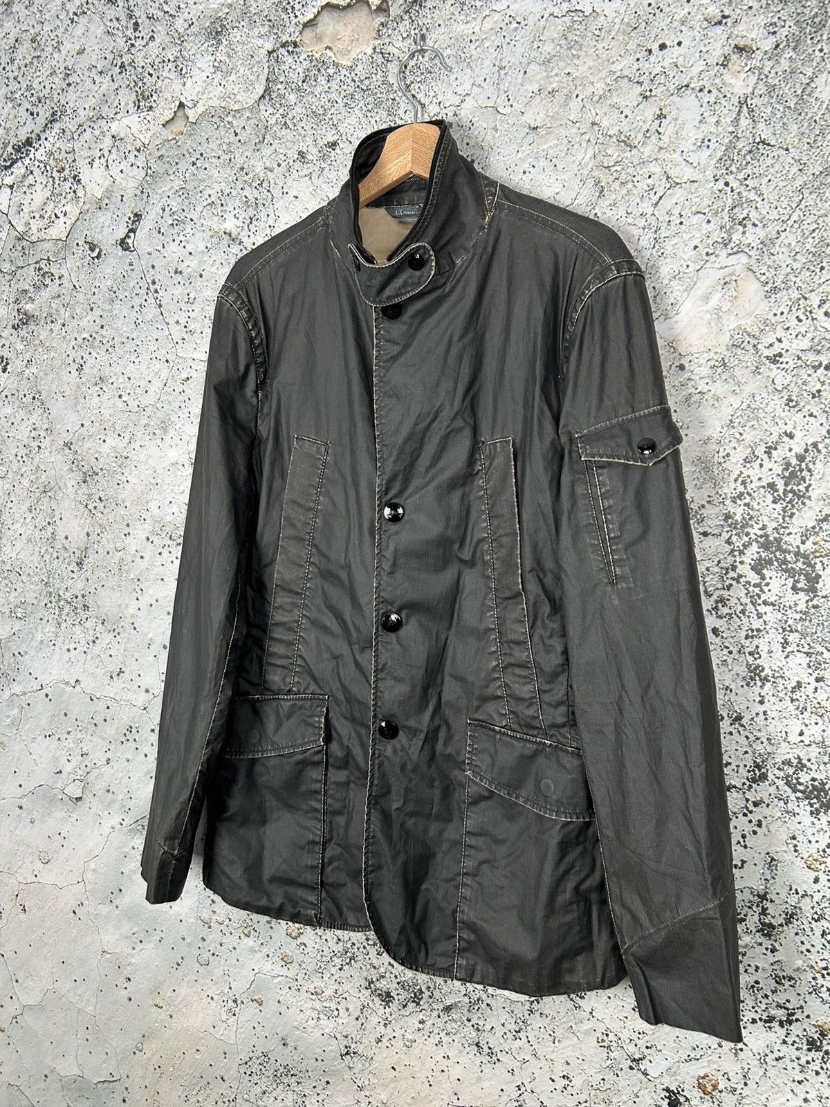 Armani Exchange Armani Exchange Avant Garde Light Jacket Alternative Punk Size US M / EU 48-50 / 2 - 2 Thumbnail
