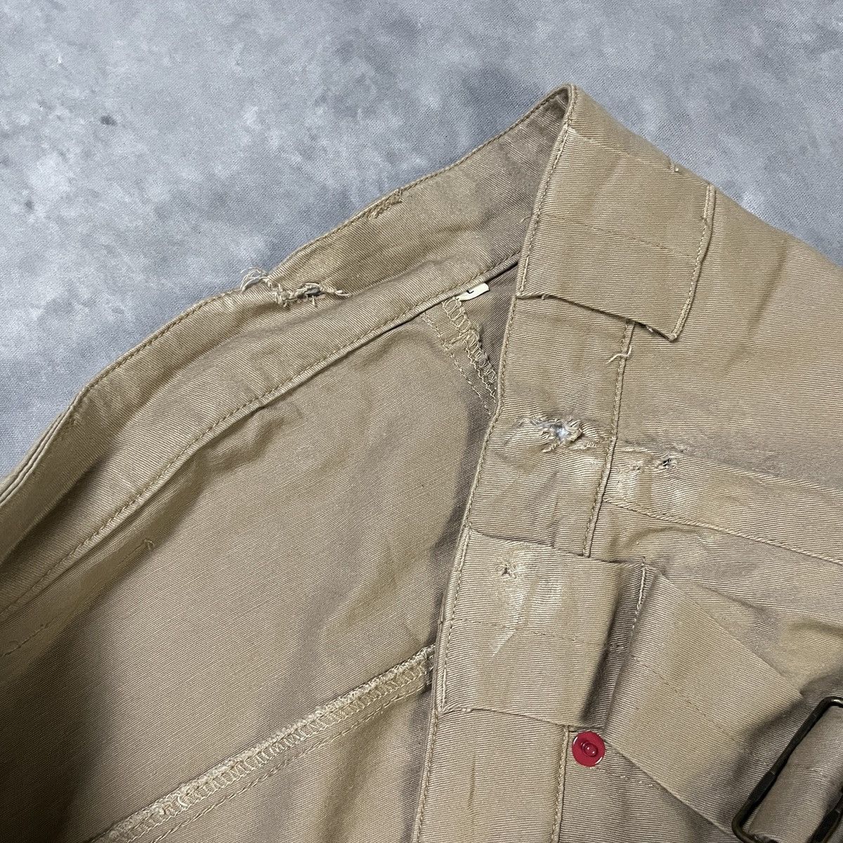 Hysteric Glamour 2000s UP SMILE - Work Pants Adjustable Buckle Rare Design Size US 32 / EU 48 - 4 Thumbnail