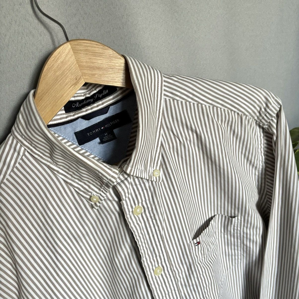 Tommy Hilfiger Tommy Hilfiget shirt button up medium beige vintage Size US M / EU 48-50 / 2 - 4 Thumbnail