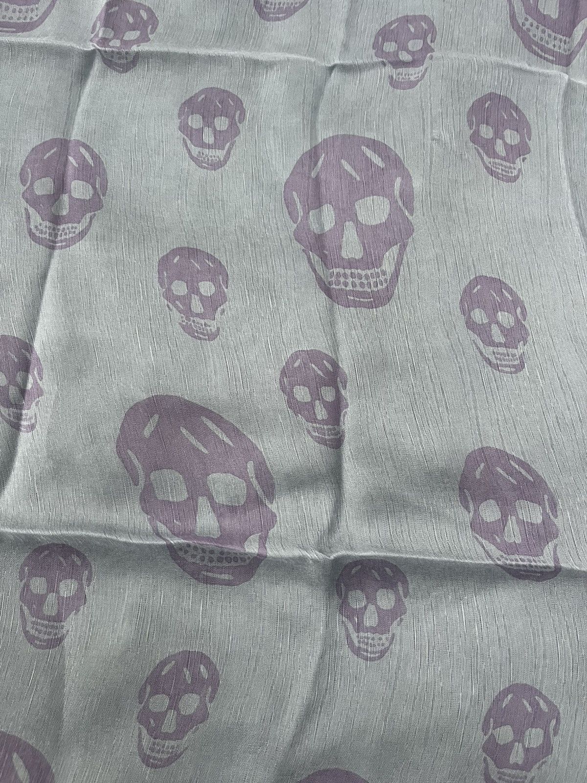 Alexander McQueen Silk scull scarf Size ONE SIZE - 1 Thumbnail