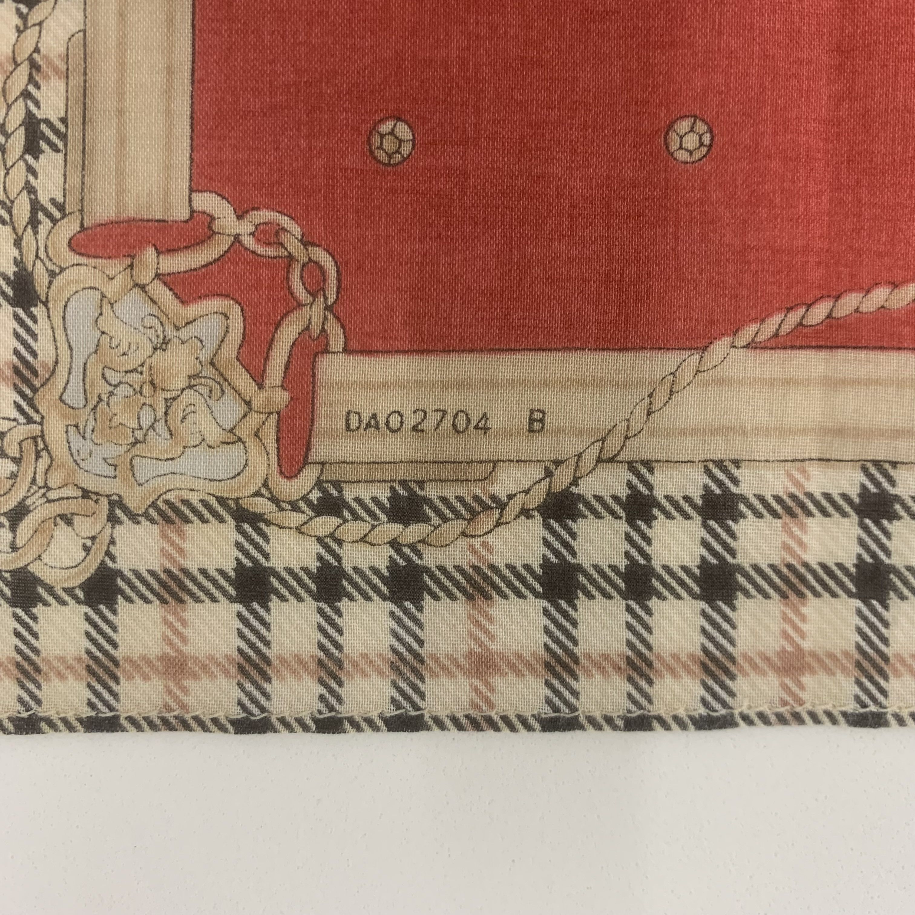 DAKS DAKS Handkerchief Bandana Neckerchief Square TB1129 Size ONE SIZE - 5 Thumbnail