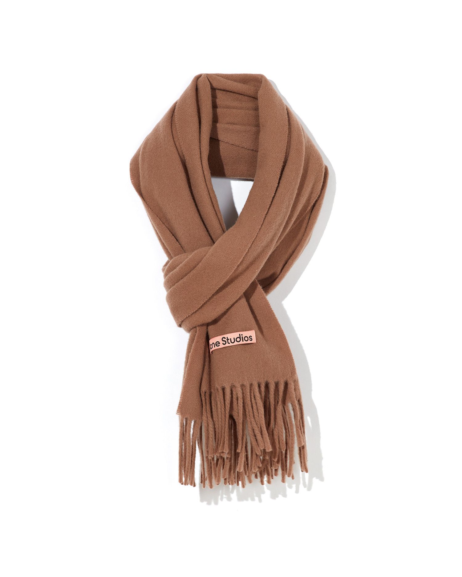 Acne Studios Acne Studios Logo Stitched Detail Scarf Size ONE SIZE - 1 Thumbnail