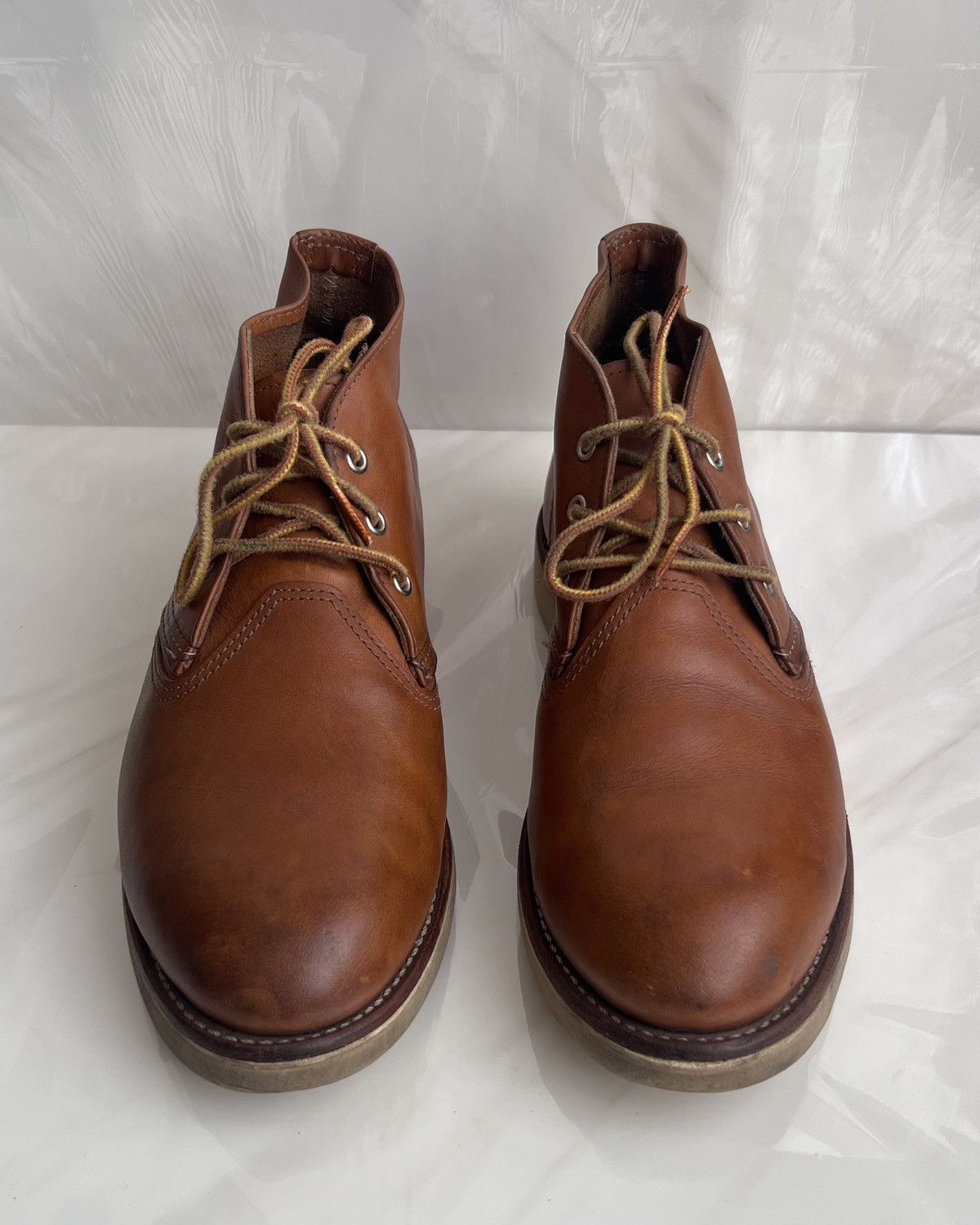 Red Wing Red wing #3140 Heritage work chukka brown leather boot Sz 10 Size US 10 / EU 43 - 11 Thumbnail