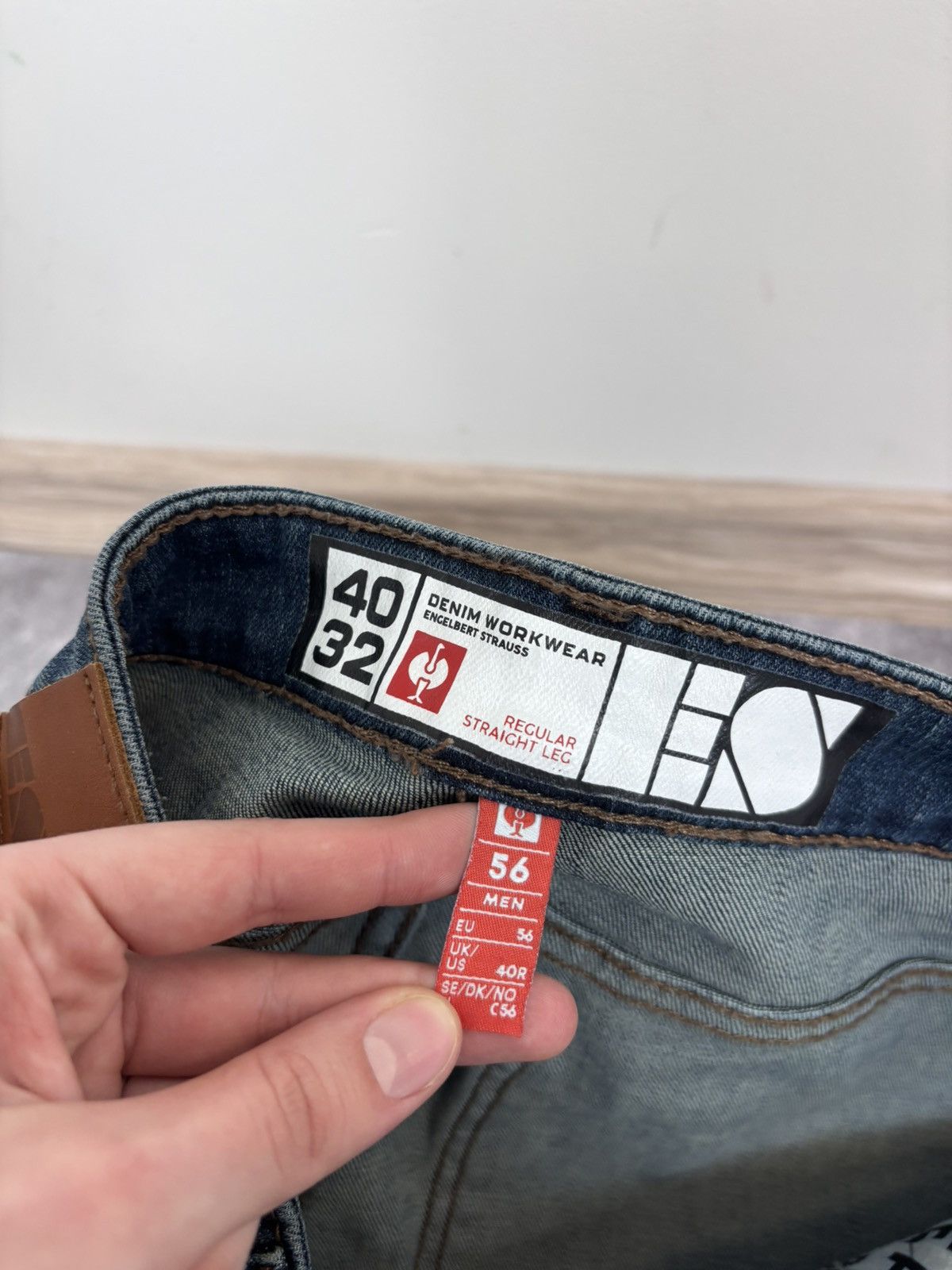 Other Engelbert Strauss Men’s 5-Pocket Stretch Denim Jeans Size US 40 / EU 56 - 11 Thumbnail