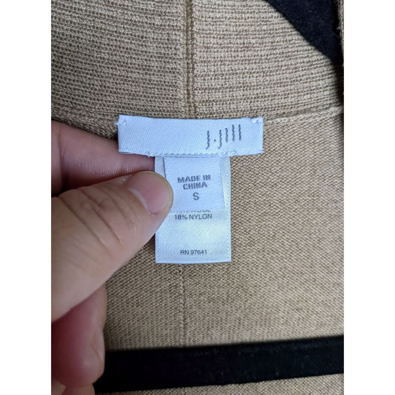 J. Jill J.Jill cardigan sweater S tan open Front Long sleeve women's size Size S / US 4 / IT 40 - 5 Thumbnail