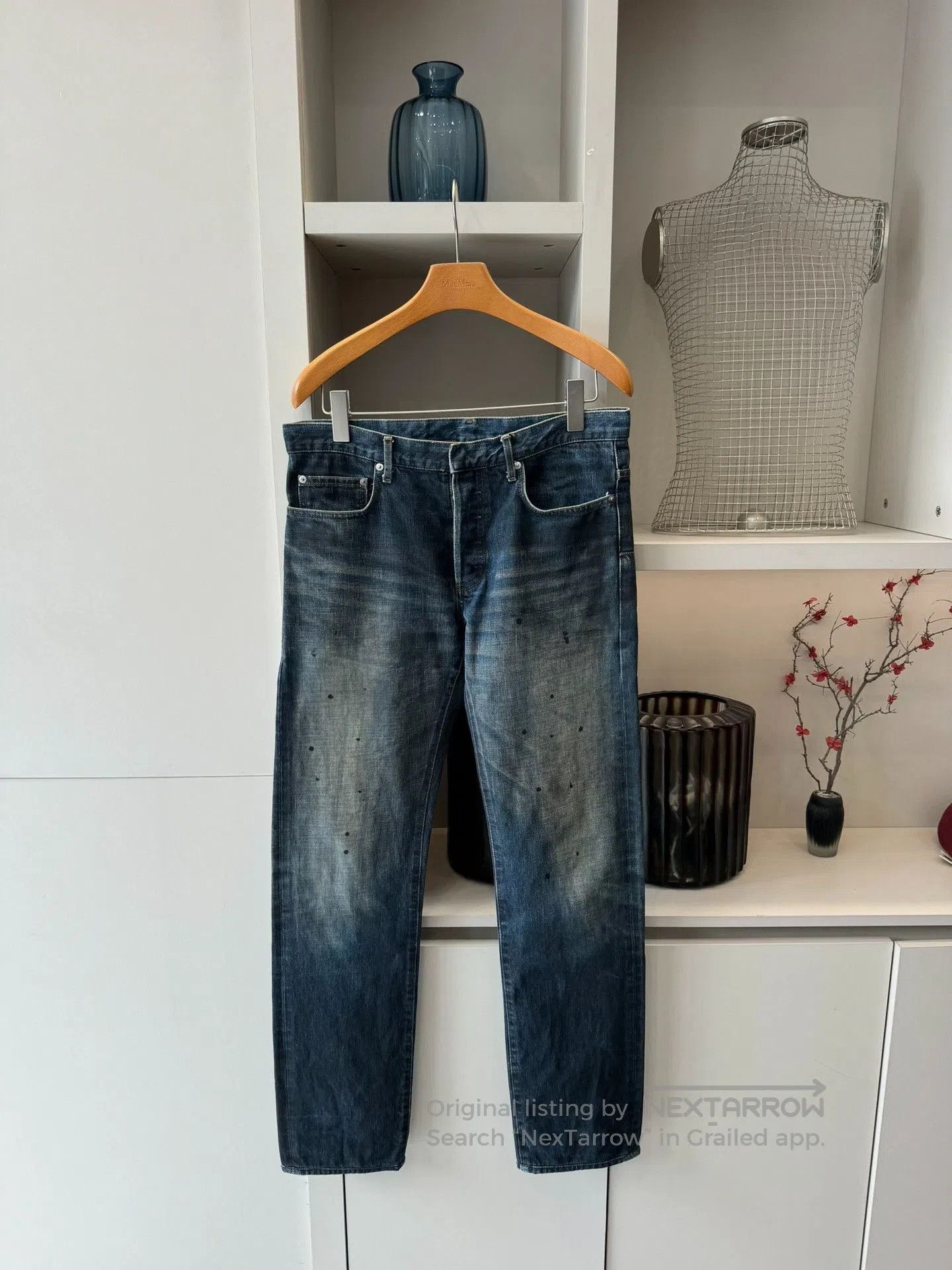 Dior Dior Splatter Washed Jeans. Size US 32 / EU 48 - 1 Thumbnail