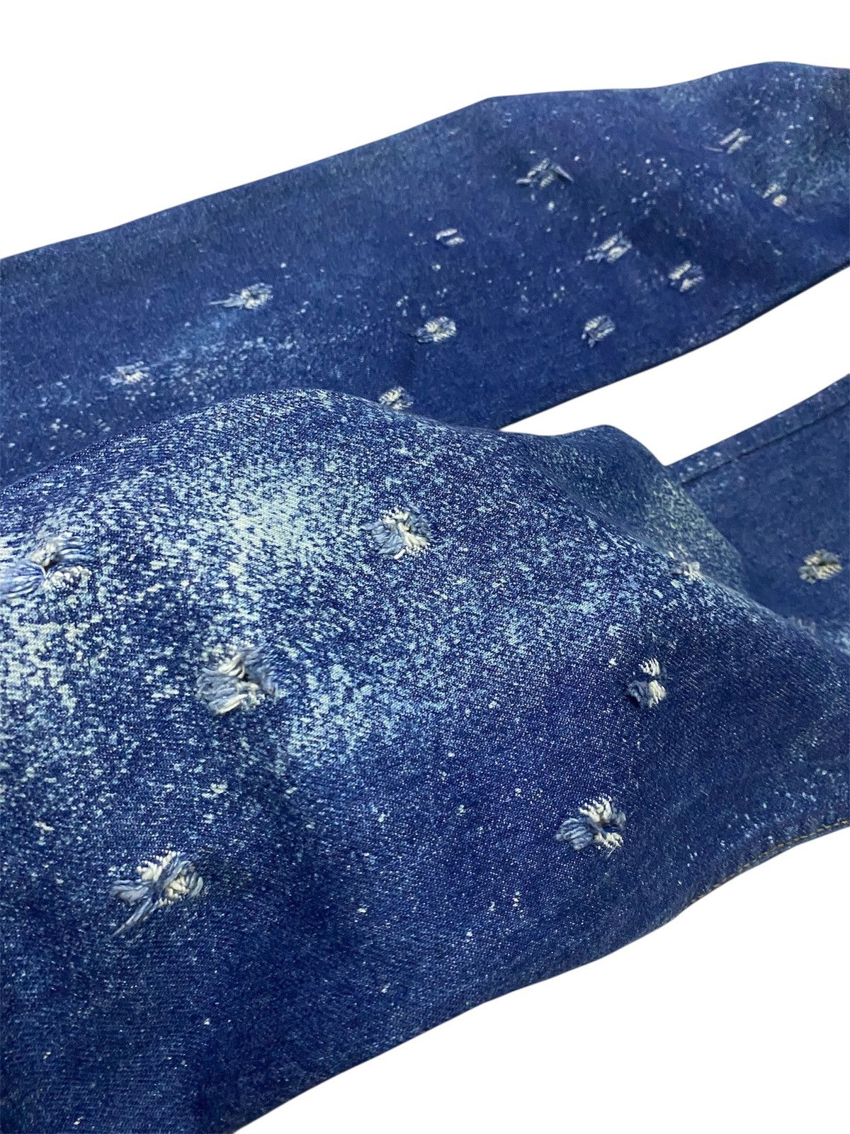 Levi's Vintage 80s Levi’s Galactic Wash Distressed Denim Pants Size US 28 / EU 44 - 7 Thumbnail