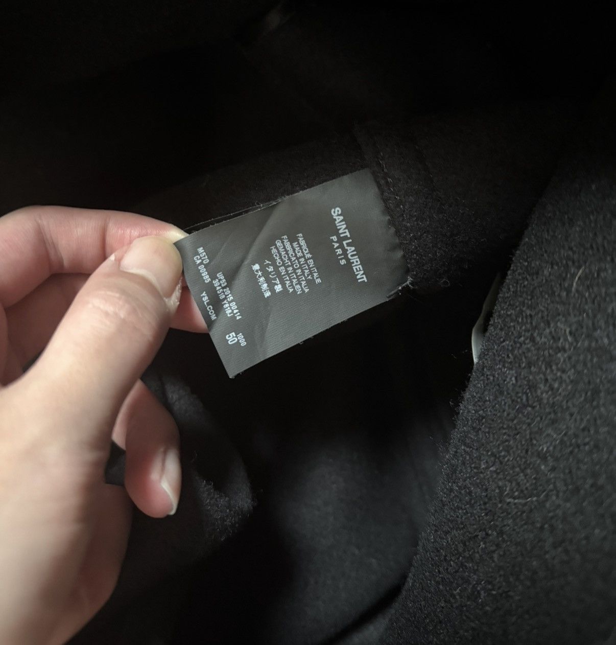 Saint Laurent Paris Saint laurent 15FW caban wool duffle coat sz50 Size US M / EU 48-50 / 2 - 9 Thumbnail