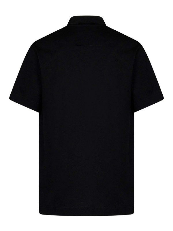 Givenchy o1srvl11e1224 Cotton Polo in Black Size US XL / EU 56 / 4 - 2 Thumbnail
