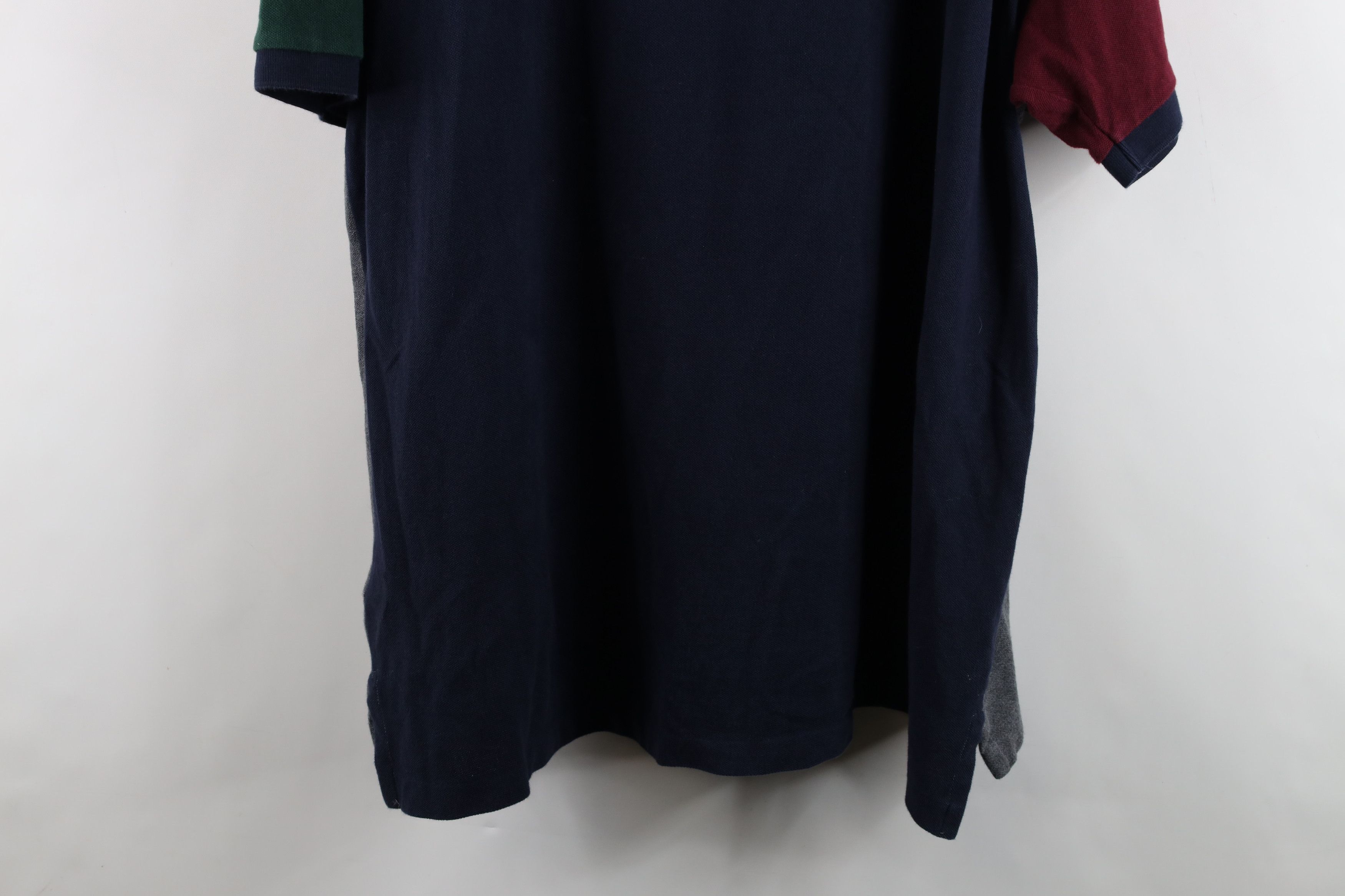 Ralph Lauren Vintage Y2K Ralph Lauren Block Big Pony Collared Polo Shirt Size US XXL / EU 58 / 5 - 13 Thumbnail