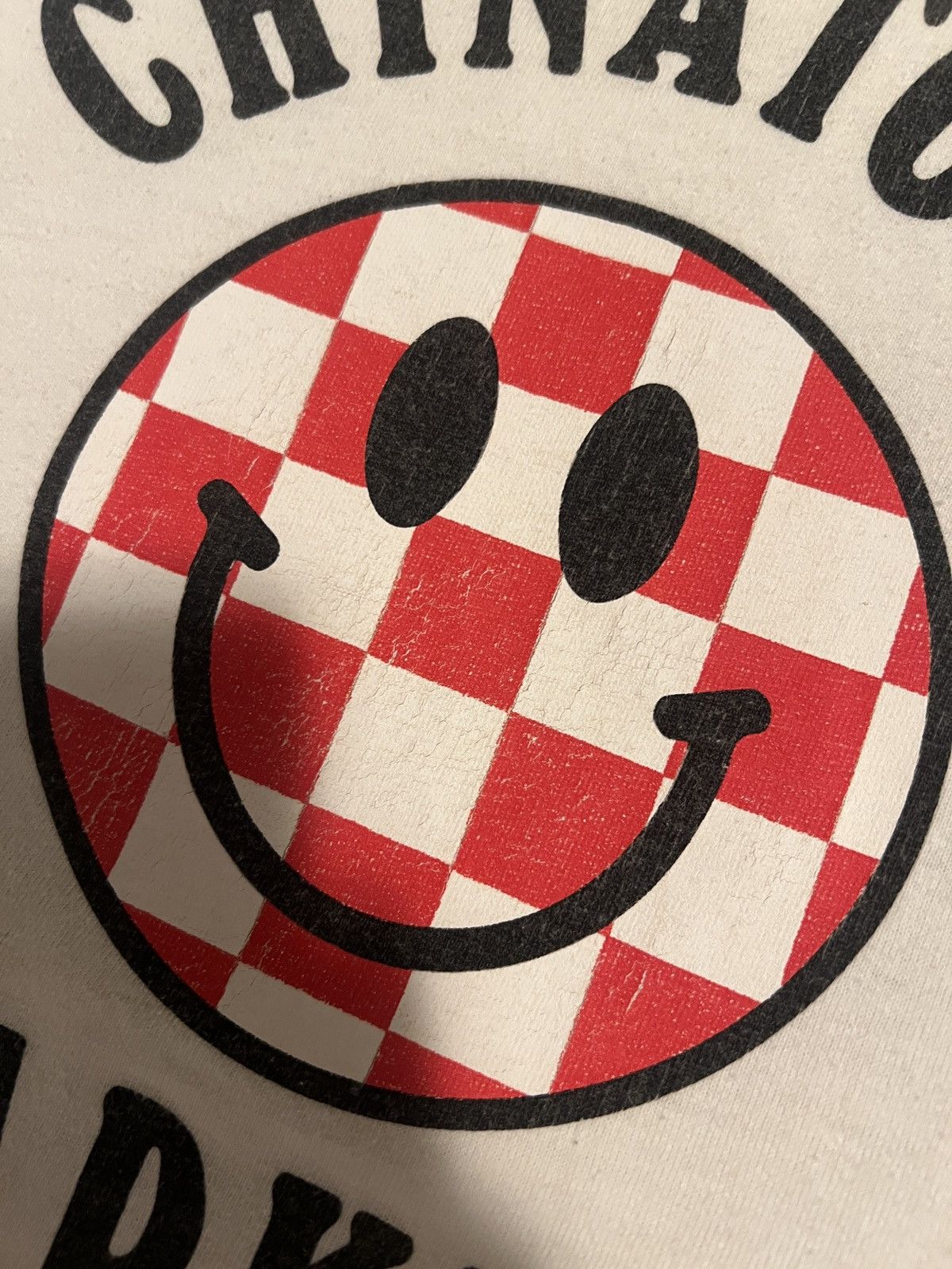 Market Chinatown Market Checkered Smiley Tee [RARE] Size US M / EU 48-50 / 2 - 3 Thumbnail