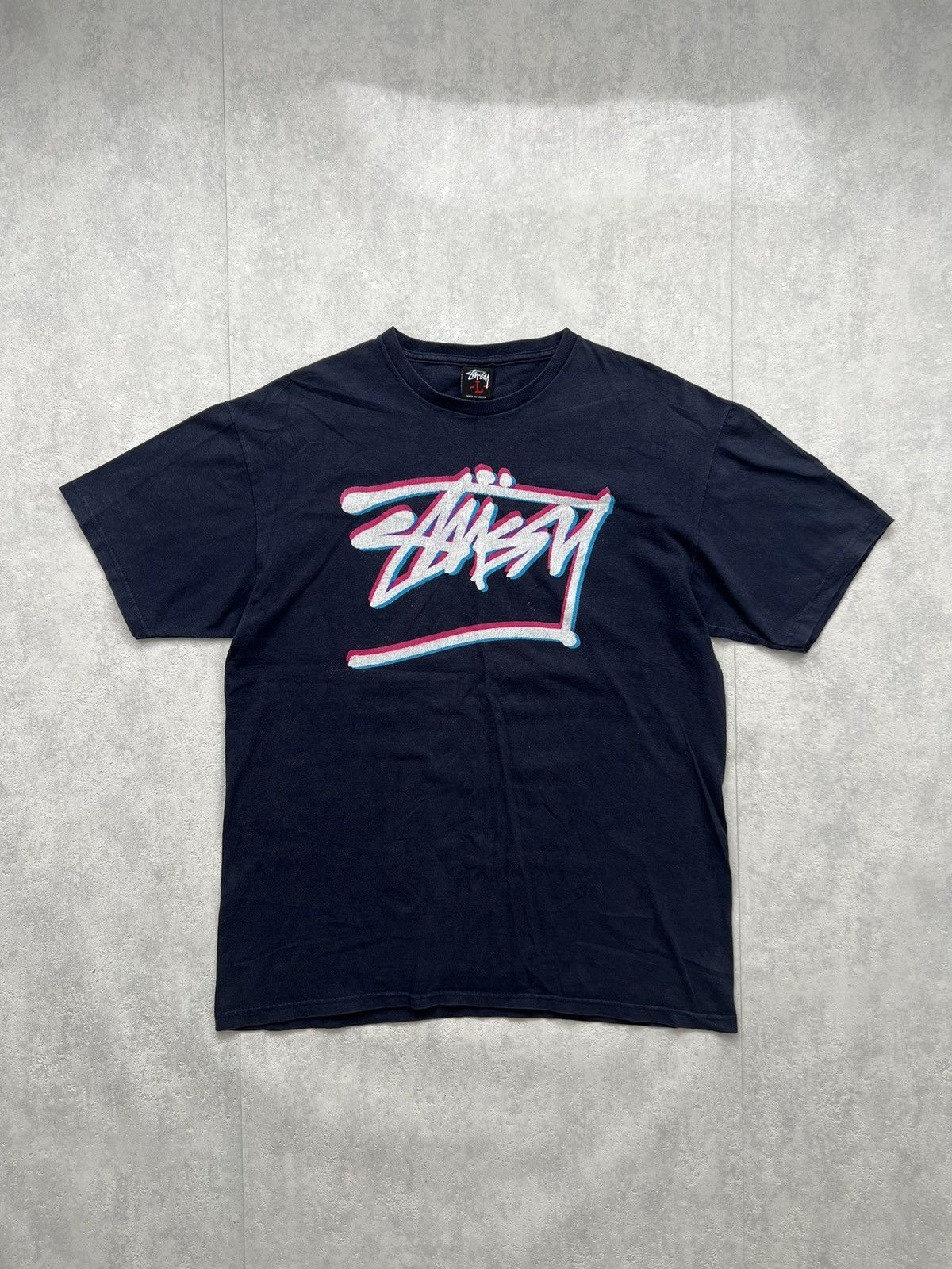 ★Stussy Surfwalk T-Shirt Putty★ Stussy Surfwalk Tee Black Large New With Tags | eBay