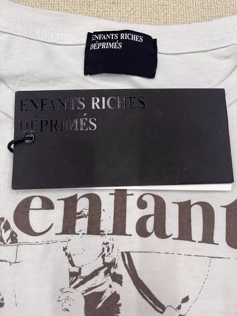 Enfants Riches Deprimes ENFANTS RICHES DEPRIMES FW24 Washed Rib Loose Short Sleeve Size US L / EU 52-54 / 3 - 4 Thumbnail