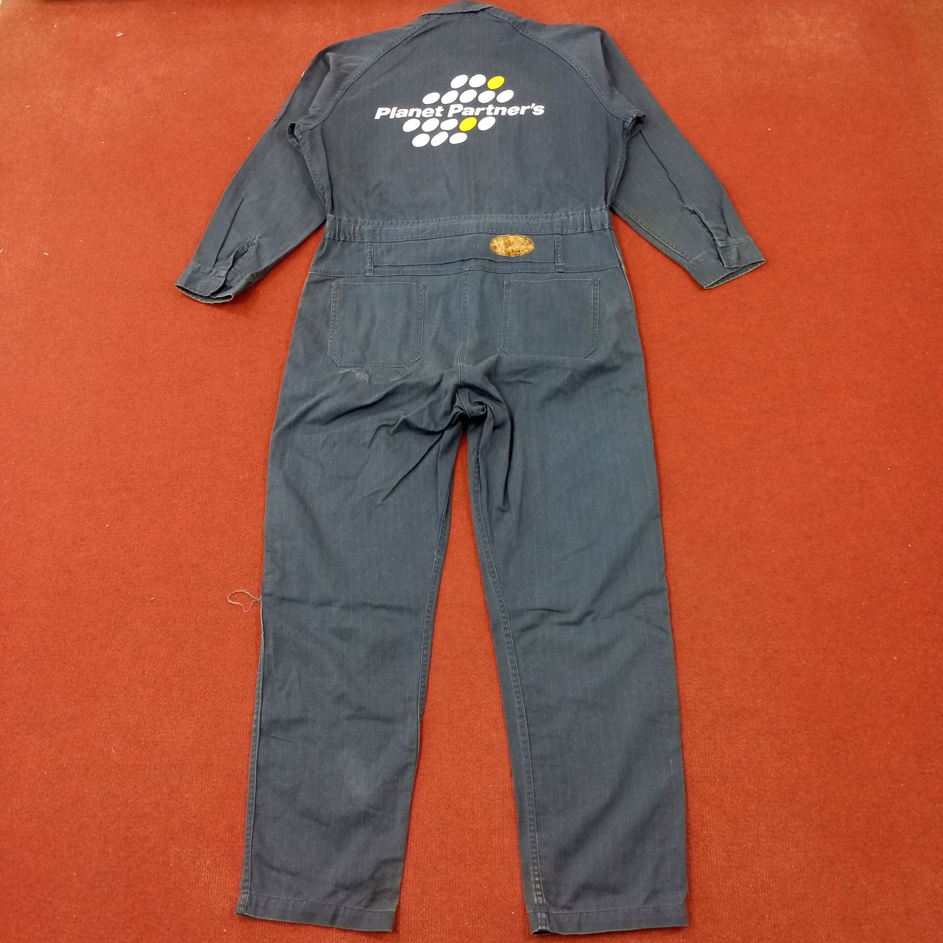 Vintage Planet Partner's Workwear Workers Coverall Jacket Size US L / EU 52-54 / 3 - 1 Thumbnail