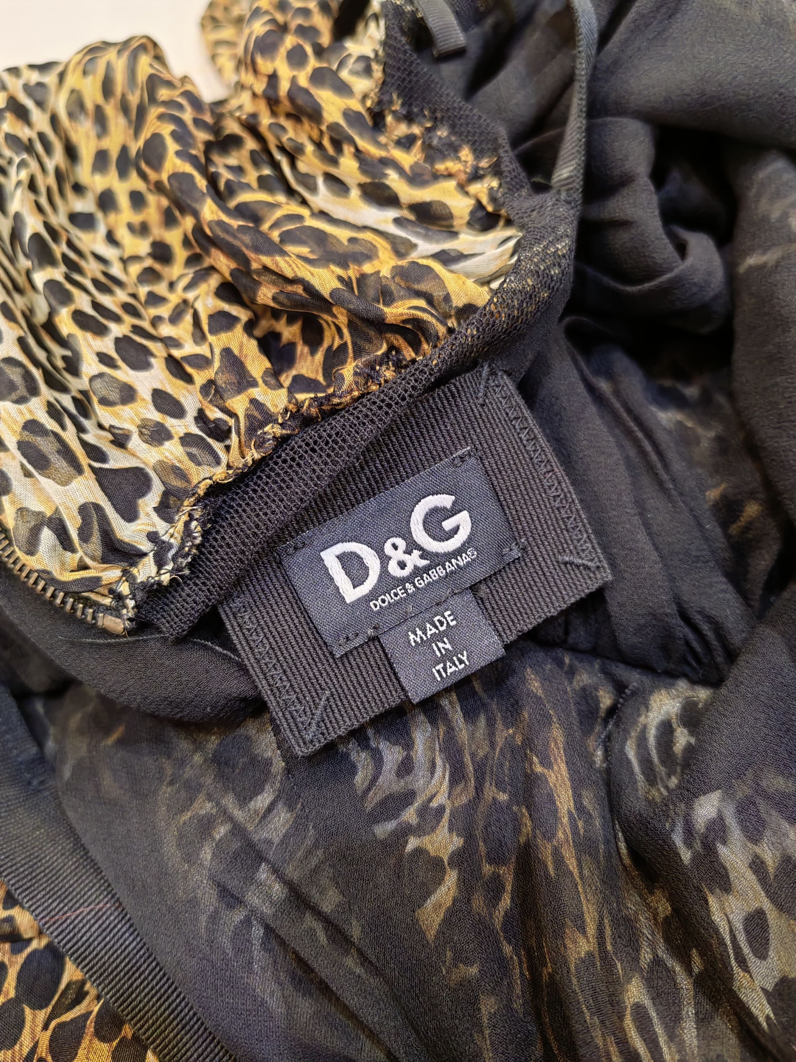 Dolce & Gabbana Dolce & Gabbana leopard mini dress Size XS / US 0-2 / IT 36-38 - 5 Thumbnail