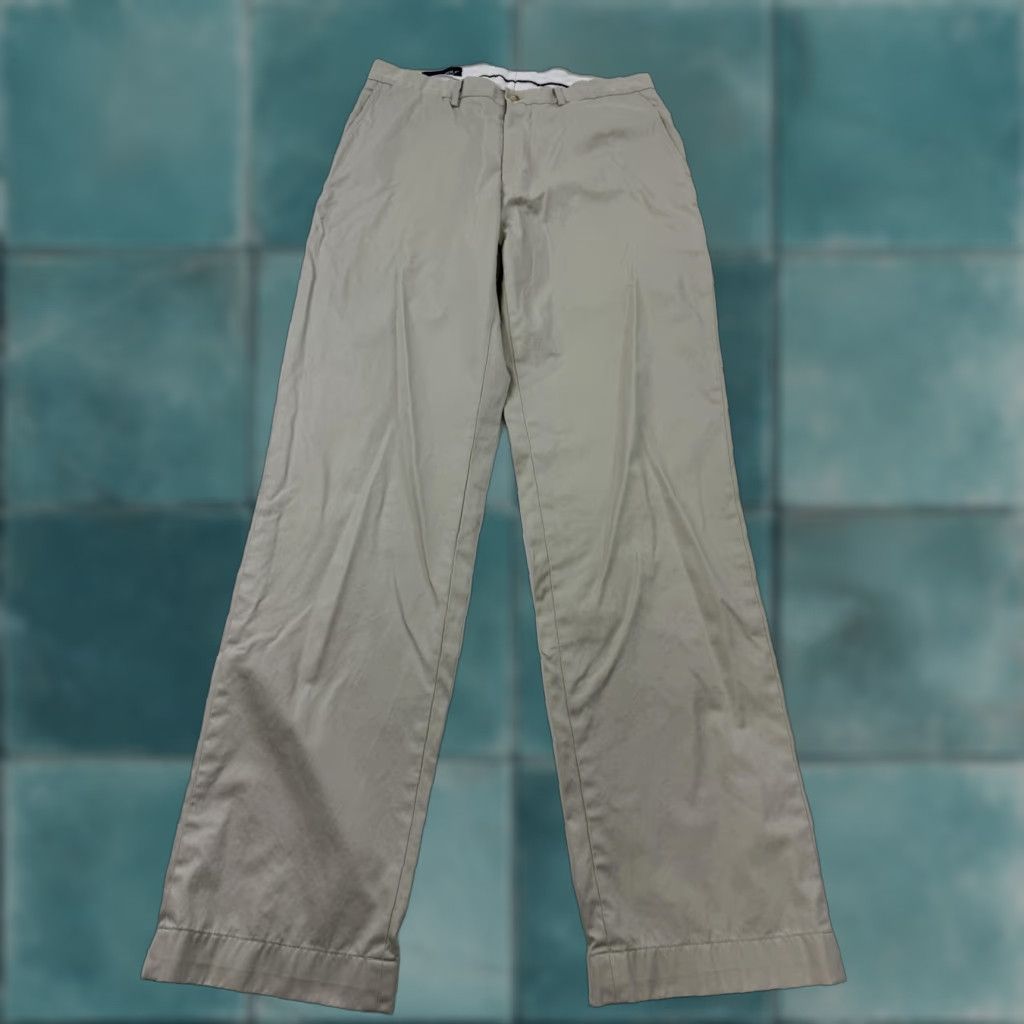 Polo Ralph Lauren VINTAGE Polo Golf Ralph Lauren Pants Mens 34x34 Beige Chino Flat Front Golf Casual Size US S / EU 44-46 / 1 - 1 Thumbnail