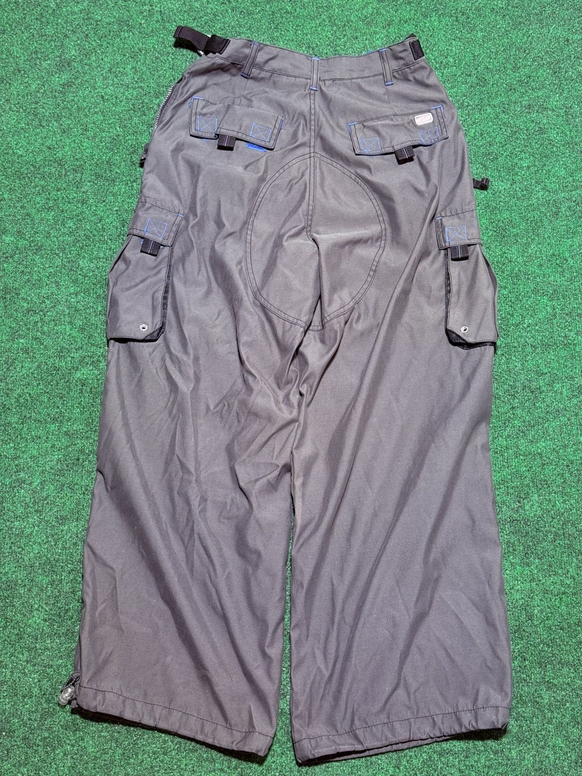 Vintage Vintage Y2K Breakdown Wide Leg Cargo Pants Size US 30 / EU 46 - 5 Thumbnail