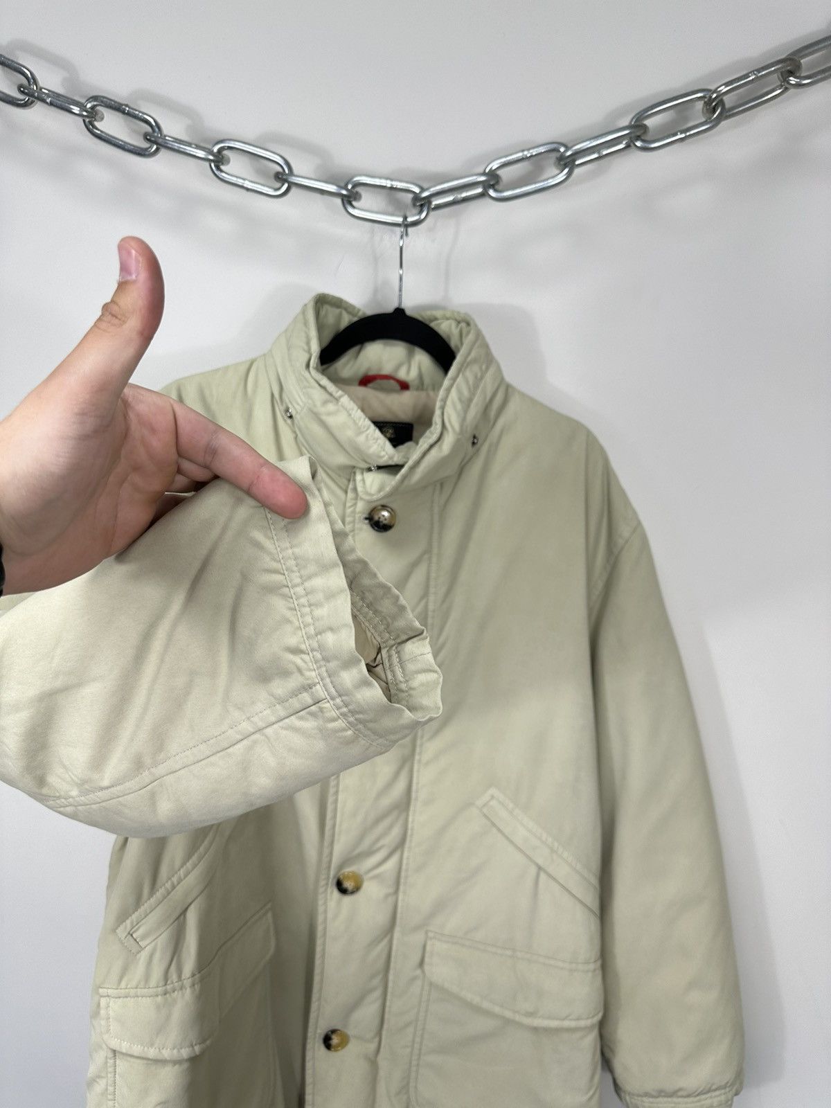 Fay Fay Stadium Beige Luxury Limited Down Jacket Coat Size US L / EU 52-54 / 3 - 5 Thumbnail