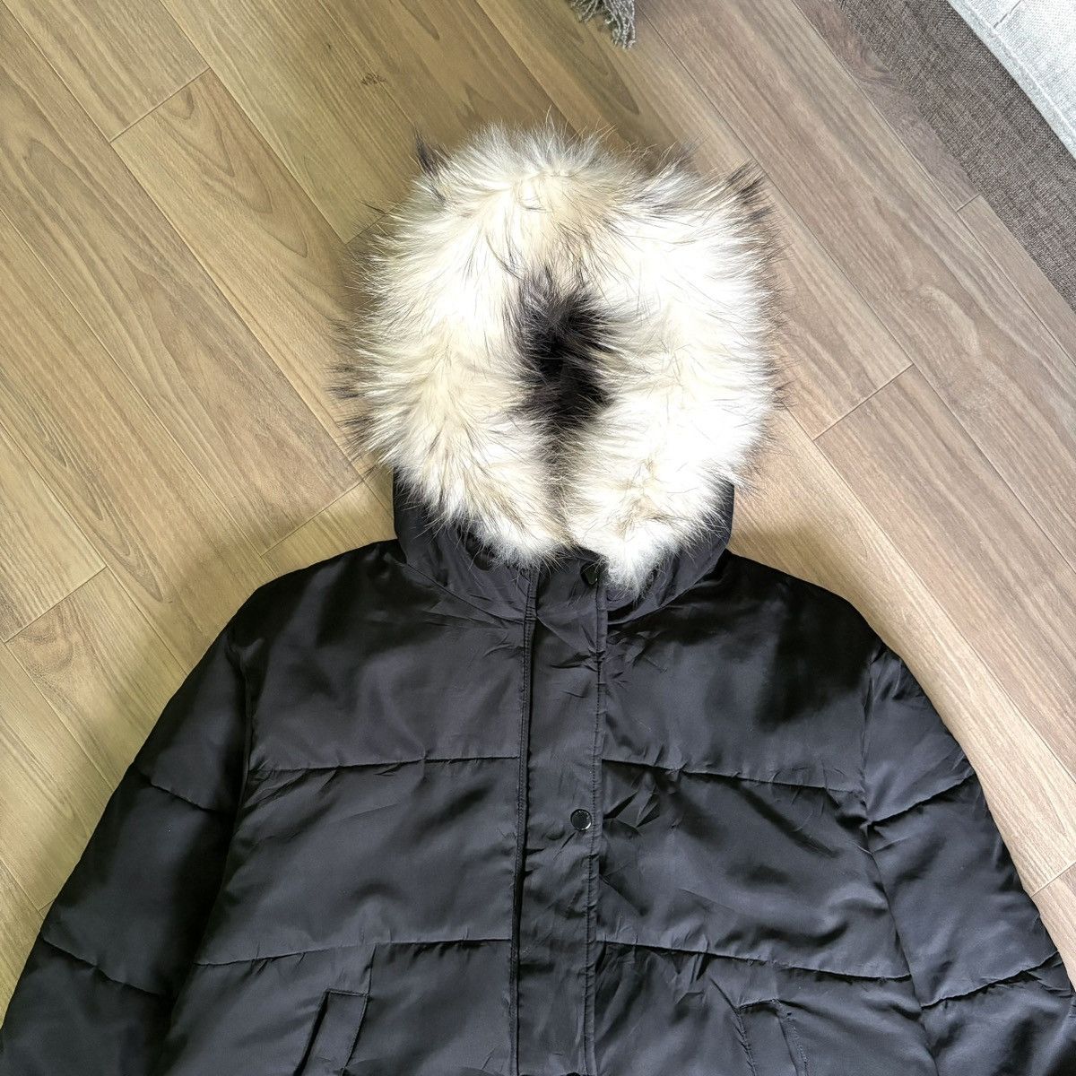 If Six Was Nine × Issey Miyake × MOUSSY Moussy Fur jacket down puffer IfSixWasNine LGB Style Size US M / EU 48-50 / 2 - 6 Thumbnail