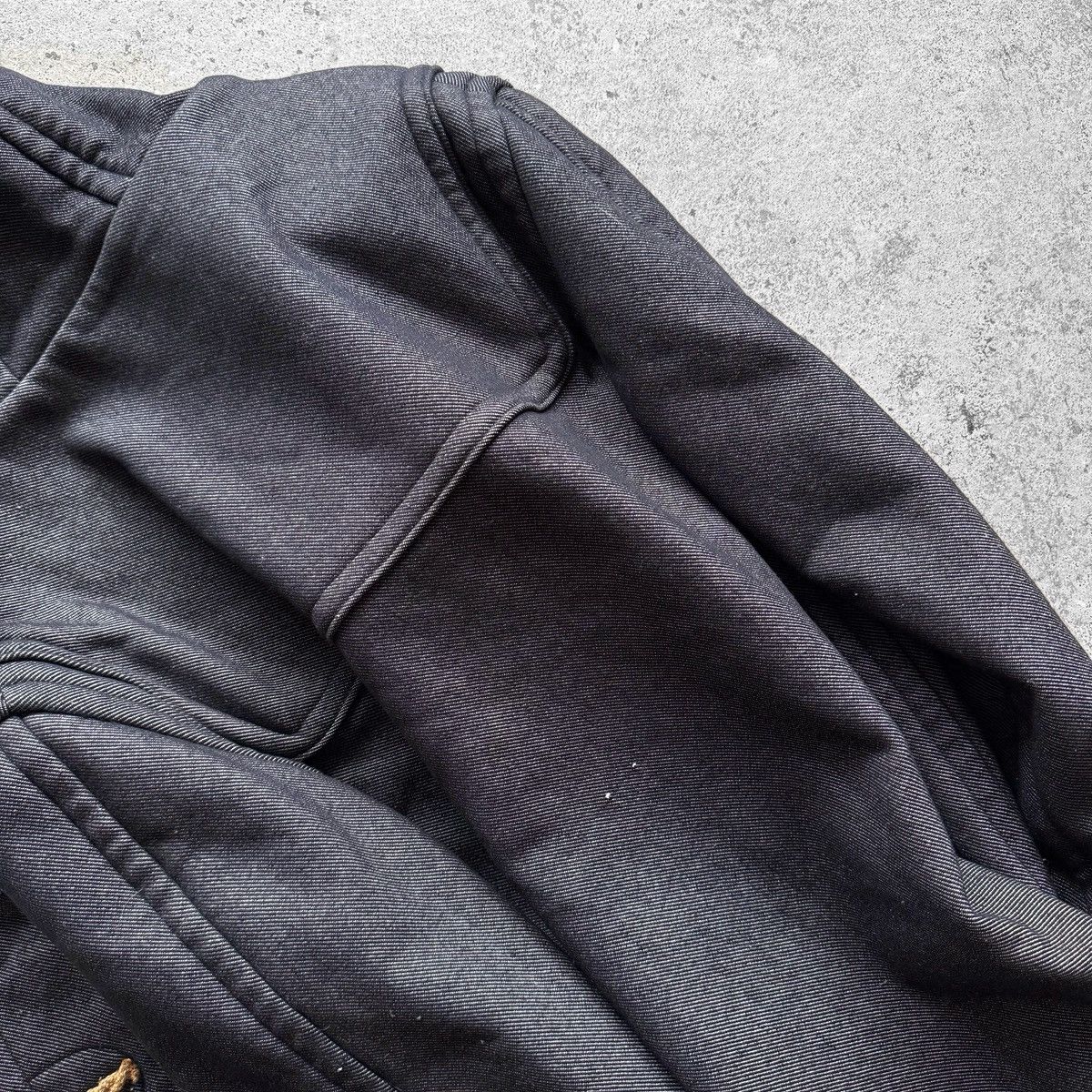 Allsaints × Designer AllSaints Mens Wool Duffle Coat Toggle Hooded Jacket Size US M / EU 48-50 / 2 - 9 Thumbnail